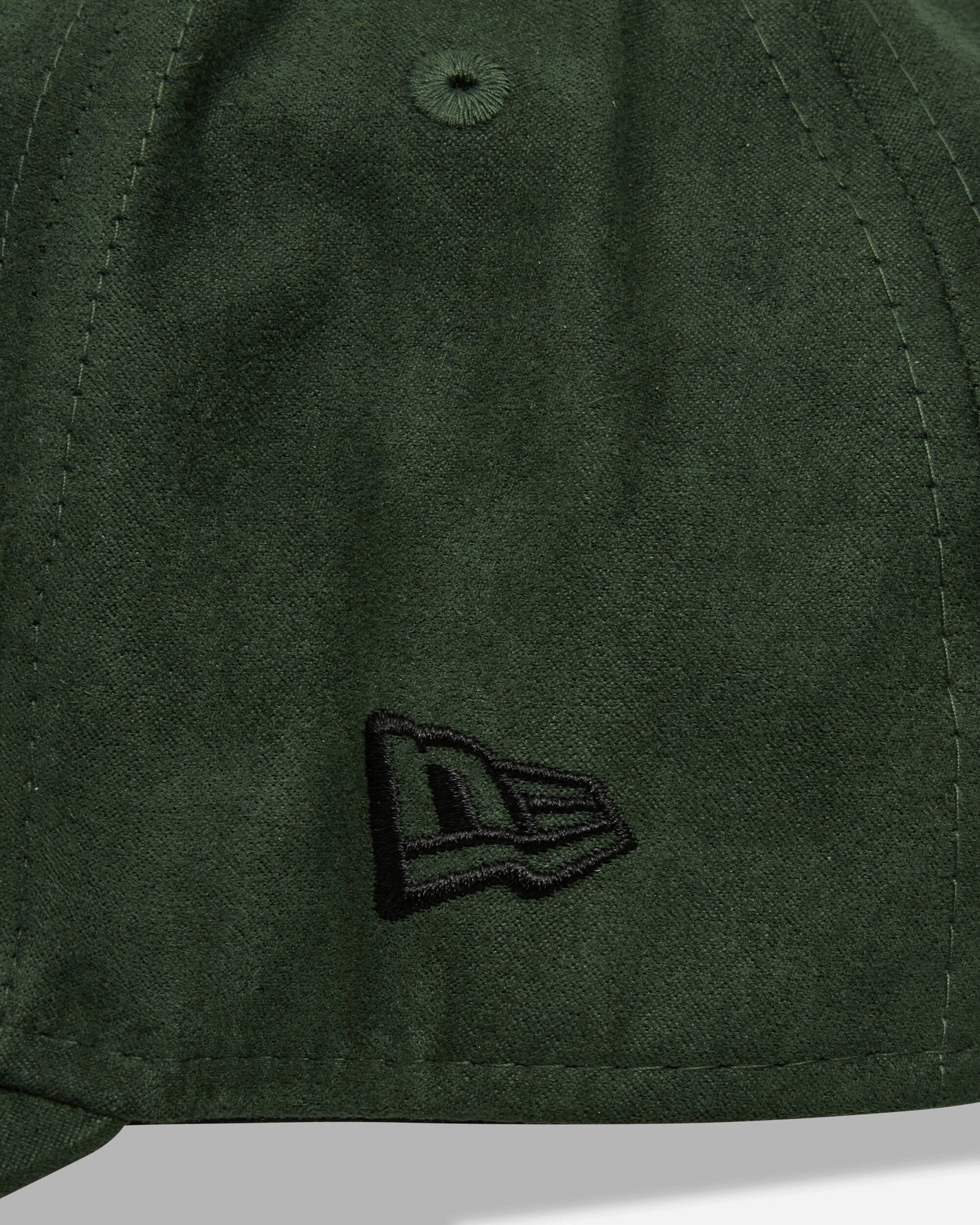New Era Faux Suede E-Frame Dark Green Hats Caps 60580813 301