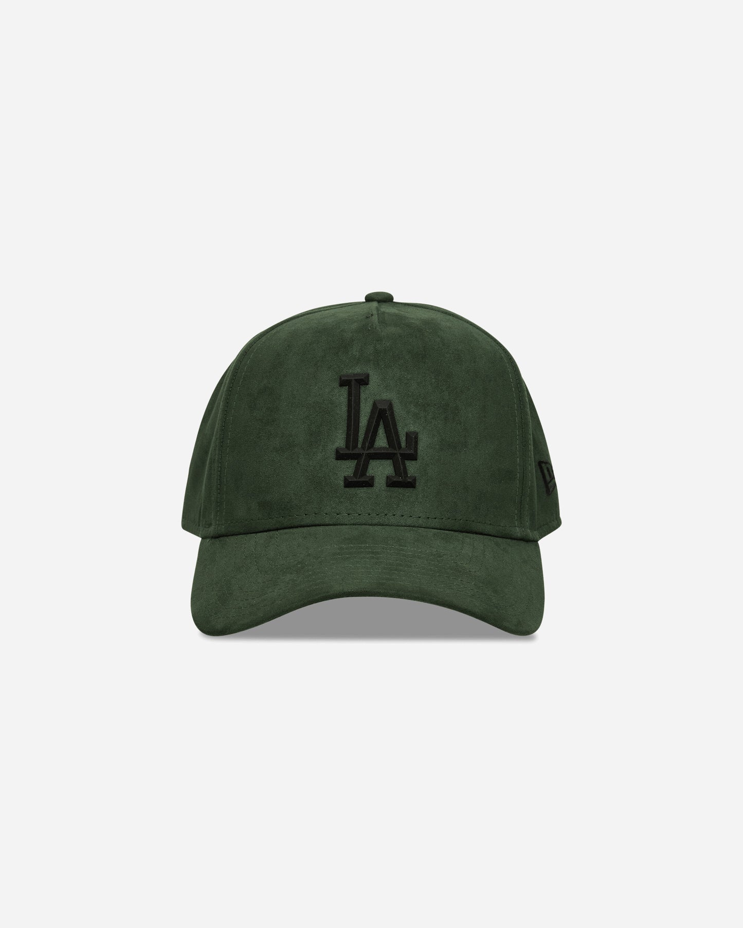 New Era Faux Suede E-Frame Dark Green Hats Caps 60580813 301