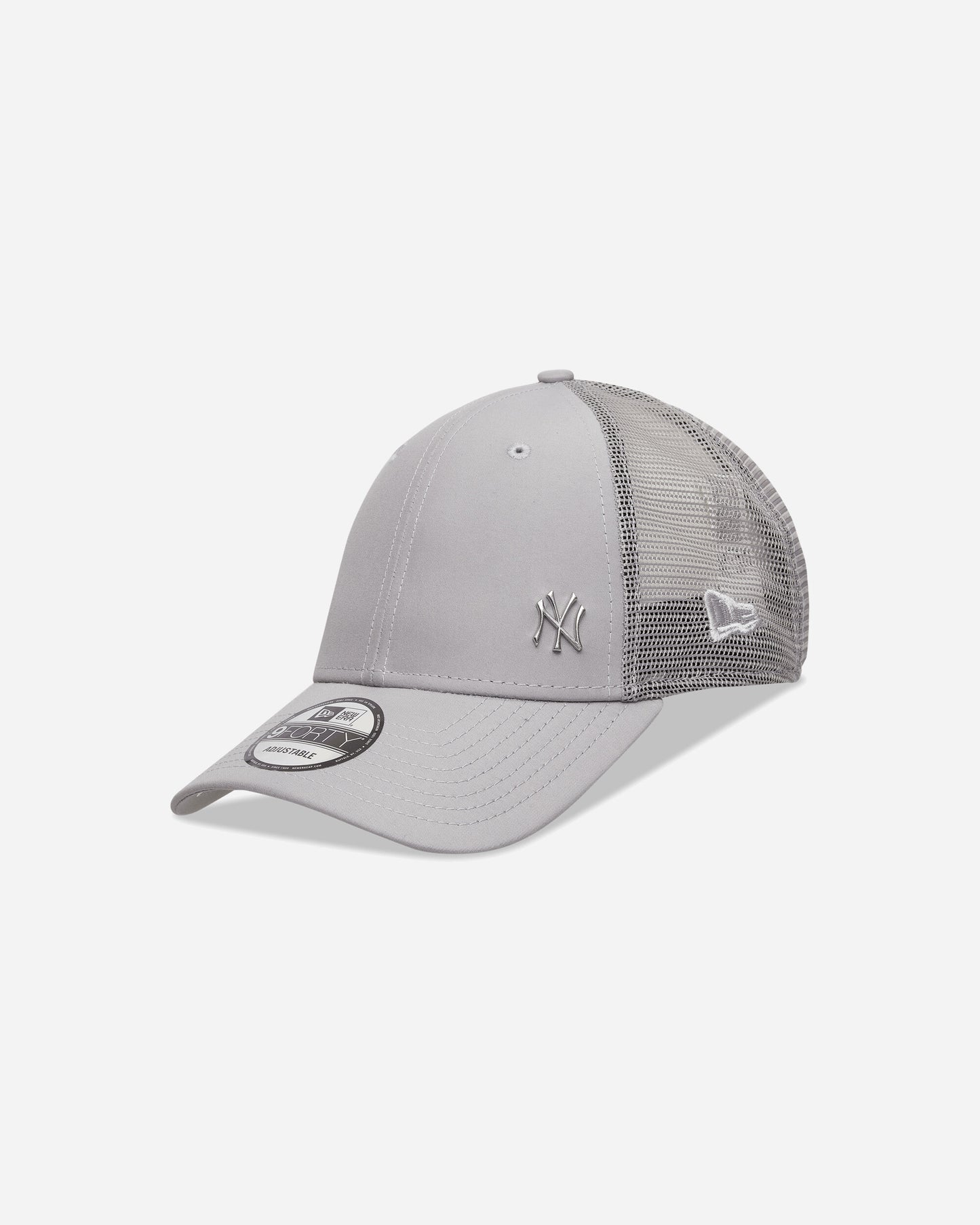 New Era Flawless 9Forty Trucker Neyyan  Gra Grey Hats Caps 60667658 020