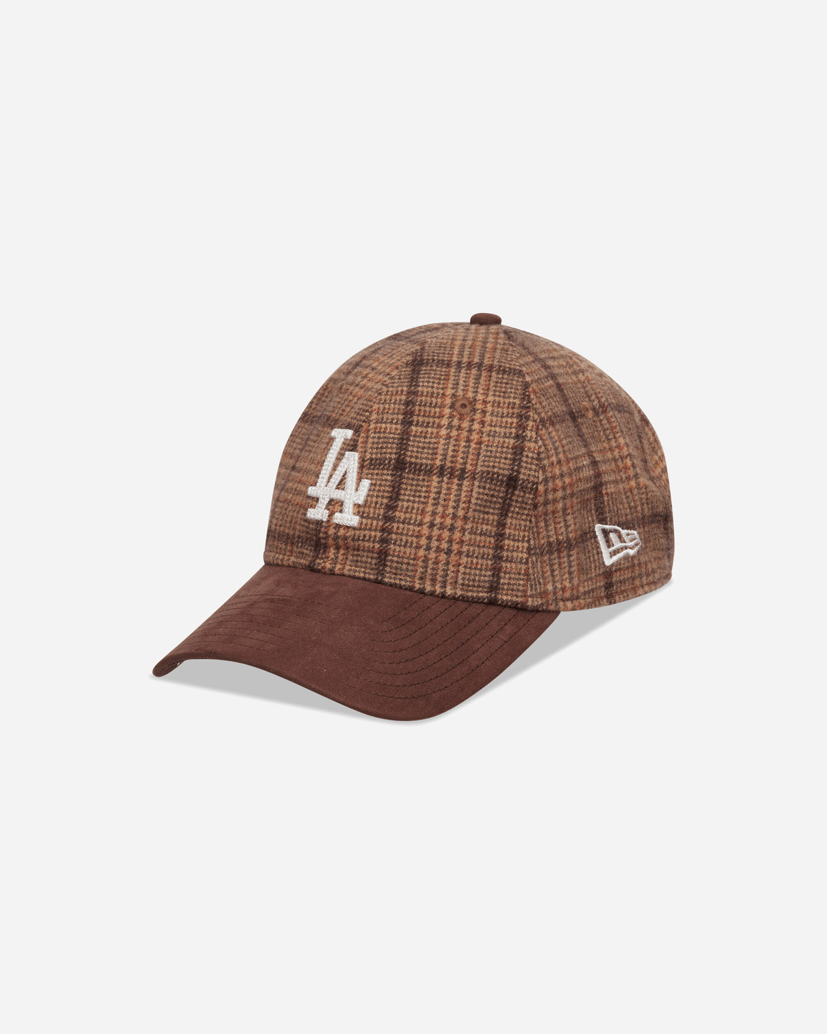 New Era Mix Check 9Twenty Losdod  Chsstn Brown Hats Caps 60960305 200
