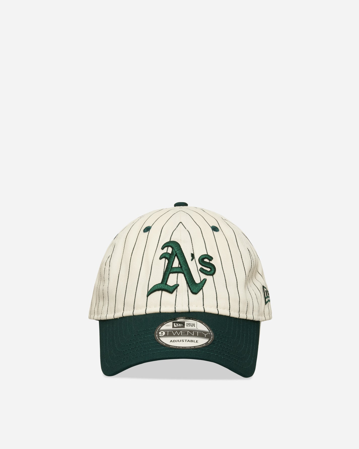 New Era Pinstripe 9Twenty Oakath Dkg Dark Green Hats Caps IH36 301