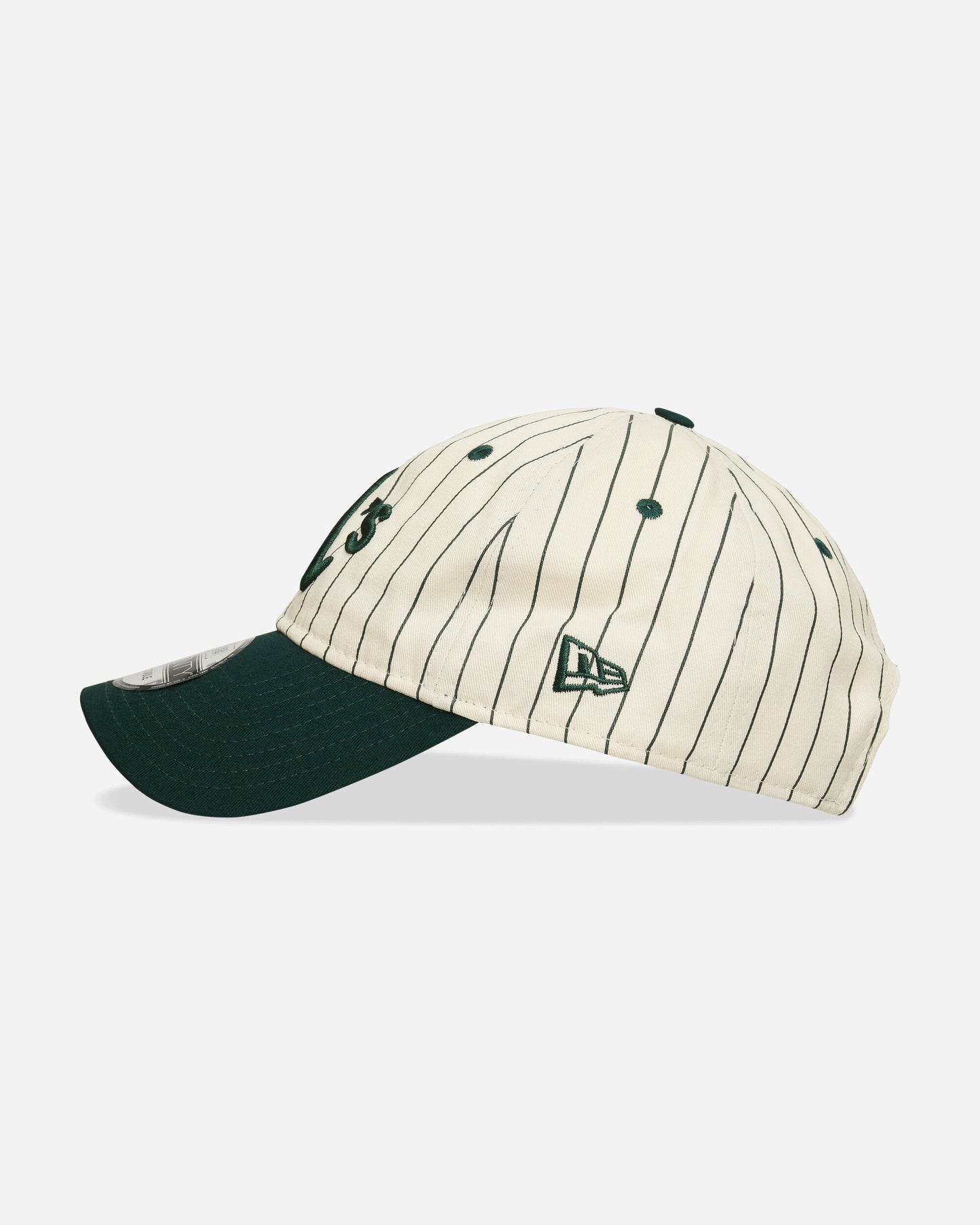 New Era Pinstripe 9Twenty Oakath Dkg Dark Green Hats Caps IH36 301