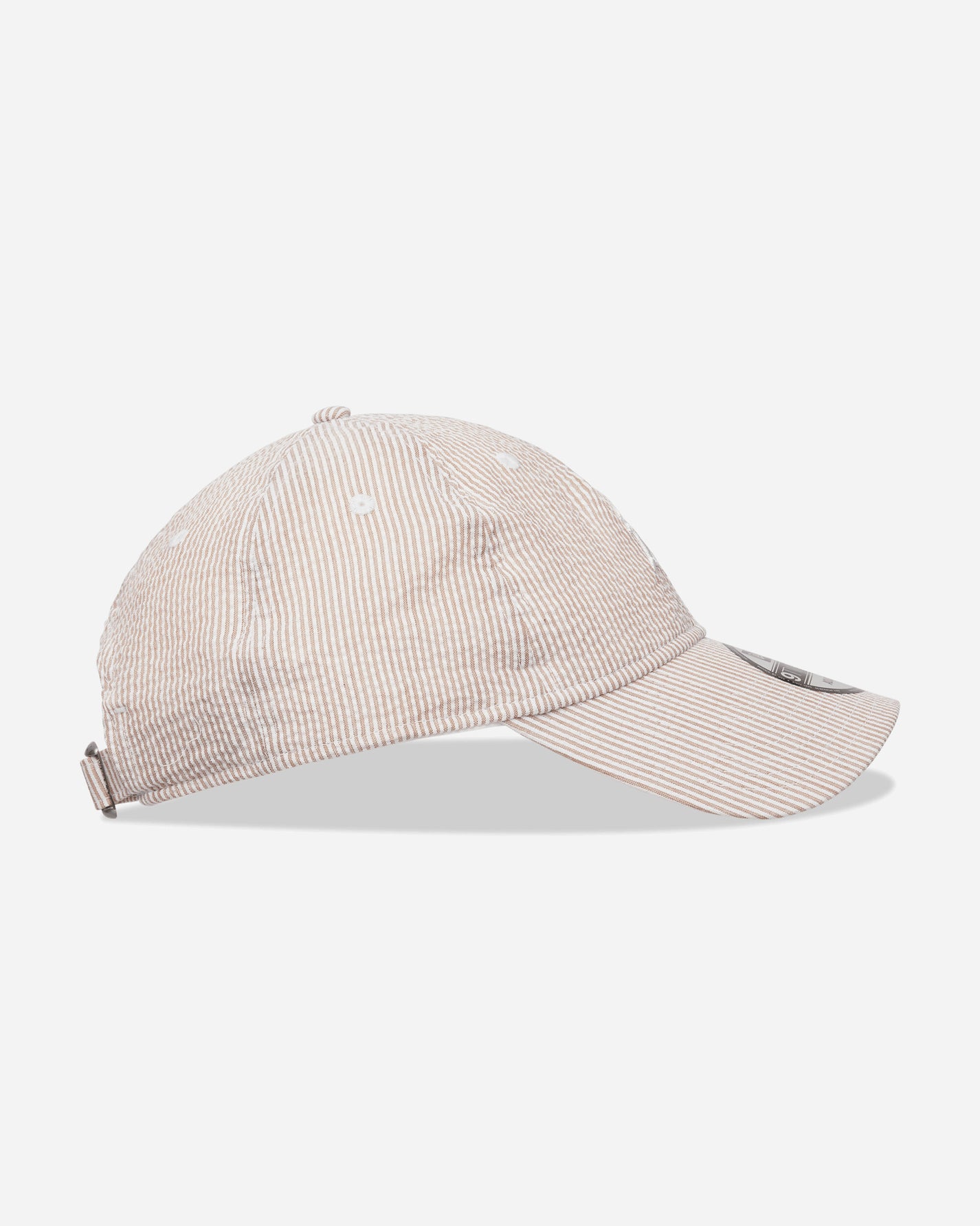 New Era Seersucker 9Twenty Oakath  Stnwhi Light Beige Hats Caps 60667565 270