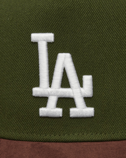New Era Suede Visor Eframe Losdod Rigbrw Los Angeles Dodgers Multicolor Hats Caps 60759008 MULTILA