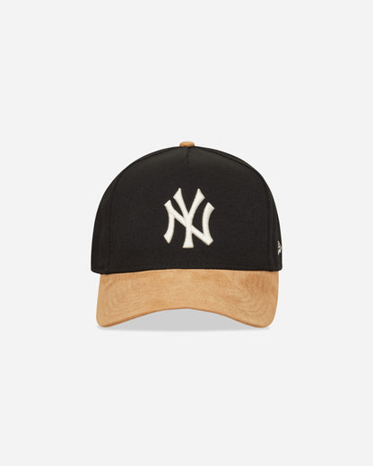 New Era Suede Visor Eframe Neyyan Blkcam New York Yankees Multicolor Hats Caps 60759008 MULTINY