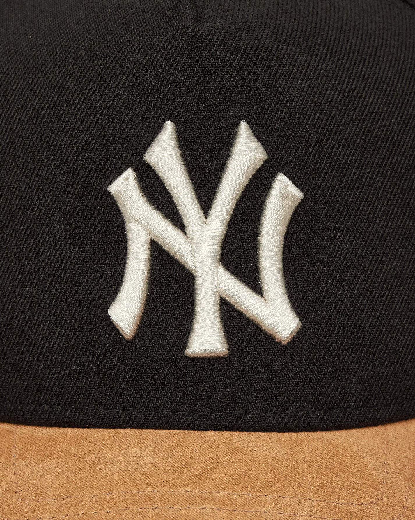 New Era Suede Visor Eframe Neyyan Blkcam New York Yankees Multicolor Hats Caps 60759008 MULTINY