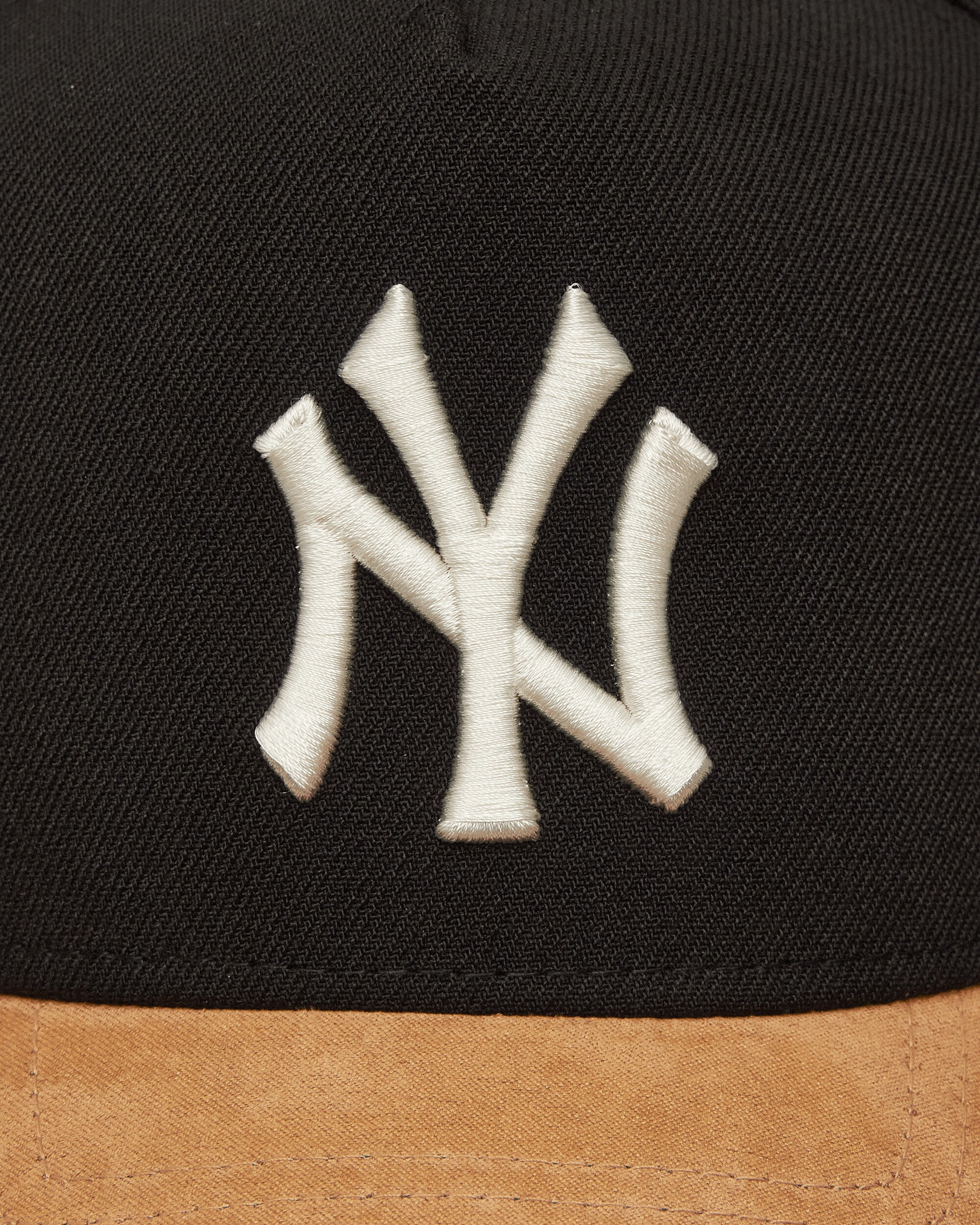 New Era Suede Visor Eframe Neyyan Blkcam New York Yankees Multicolor Hats Caps 60759008 MULTINY