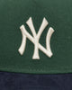 New Era Suede Visor Eframe Neyyan  Cignvy Dark Green Hats Caps 60960215 301