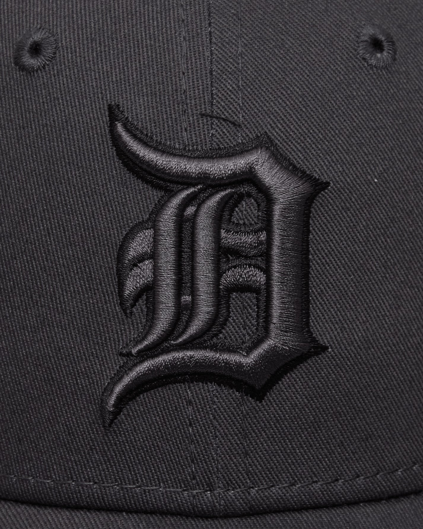 New Era Team Outline 9Forty Dettig  Stcblk Charcoal Hats Caps 60856261 010