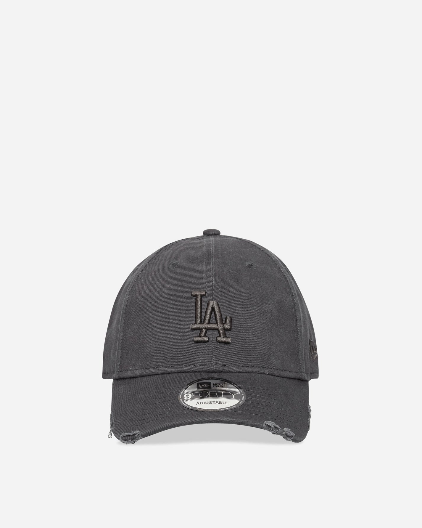 New Era Wash Distress 9Forty Losdod Stc Charcoal Hats Caps 60771828 010