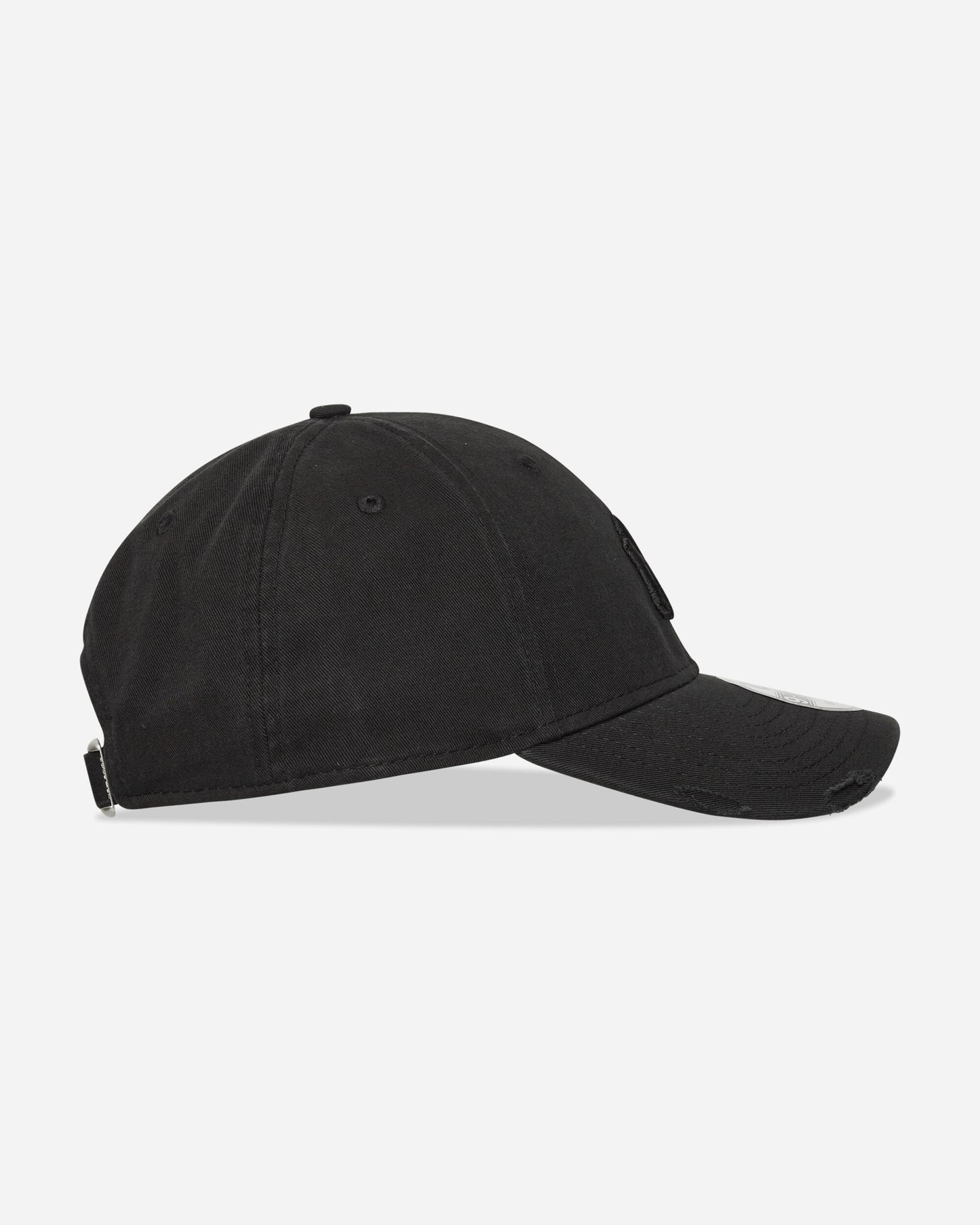 New Era Wash Distress 9Forty Neyyan Blk Black Hats Caps 60771831 001
