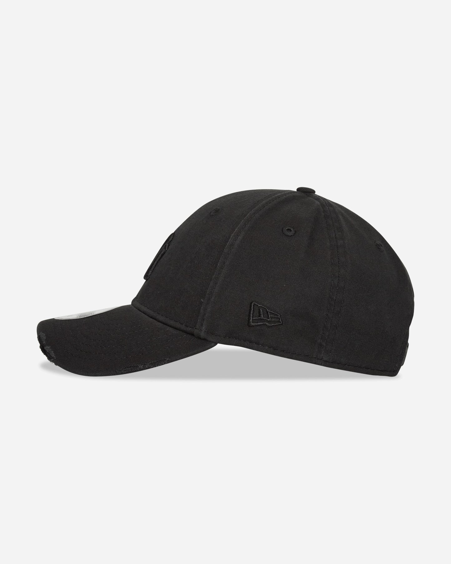 New Era Wash Distress 9Forty Neyyan Blk Black Hats Caps 60771831 001