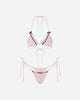 Nii Hai Wmns Lingerie Bikini In Baby Pink & Black Pink & Black Swimwear Bikinis SWM-PLLB PNK