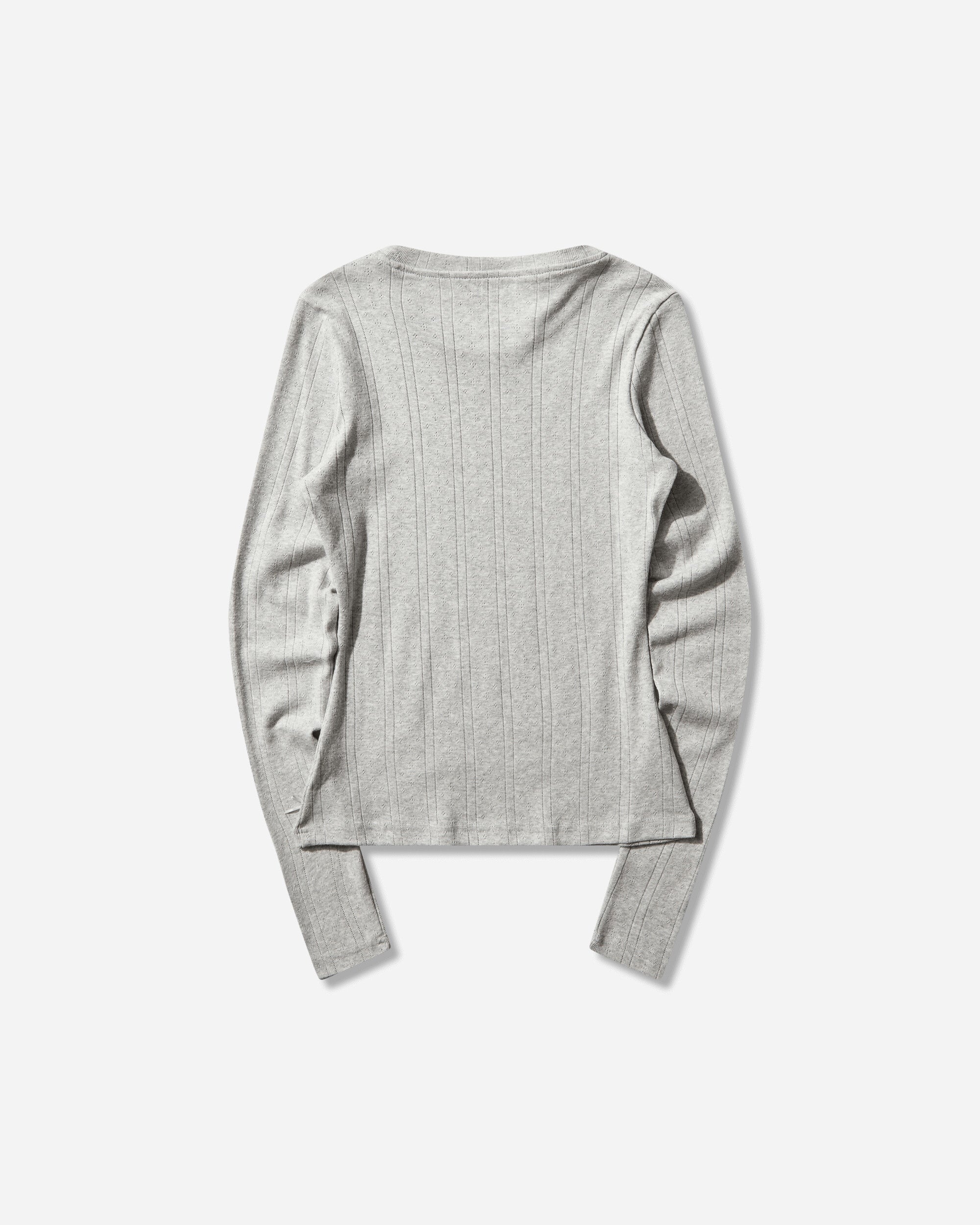 Nii Hai Wmns Daisy Long Sleeve In Grey Marl Gray Knitwears Cardigans 2025014TPSDSYCTN GRY