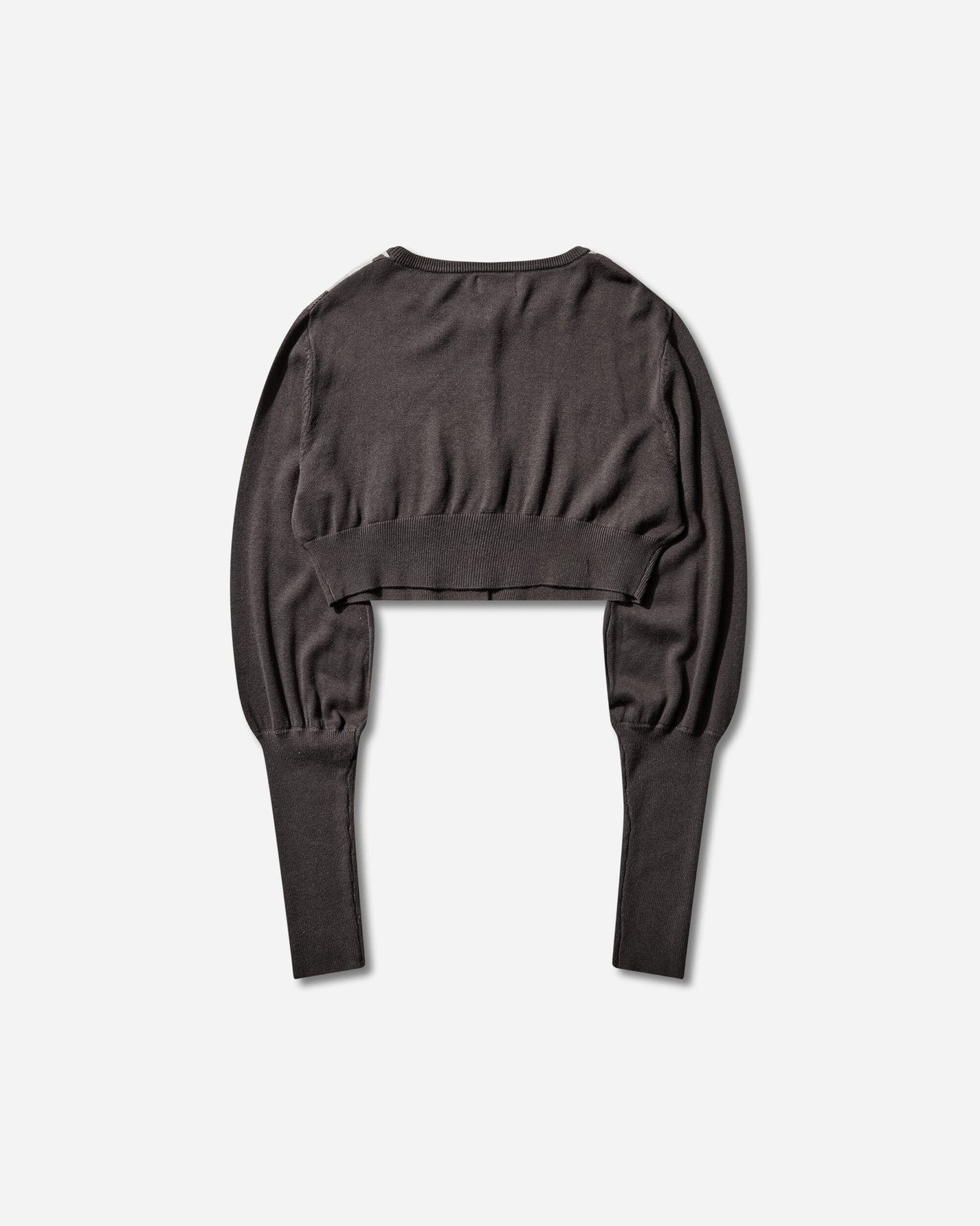 Nii Hai Wmns The Bubble Cardi In Grey Argyl Gray Knitwears Cardigans 2025014OTWBUBPES GRY