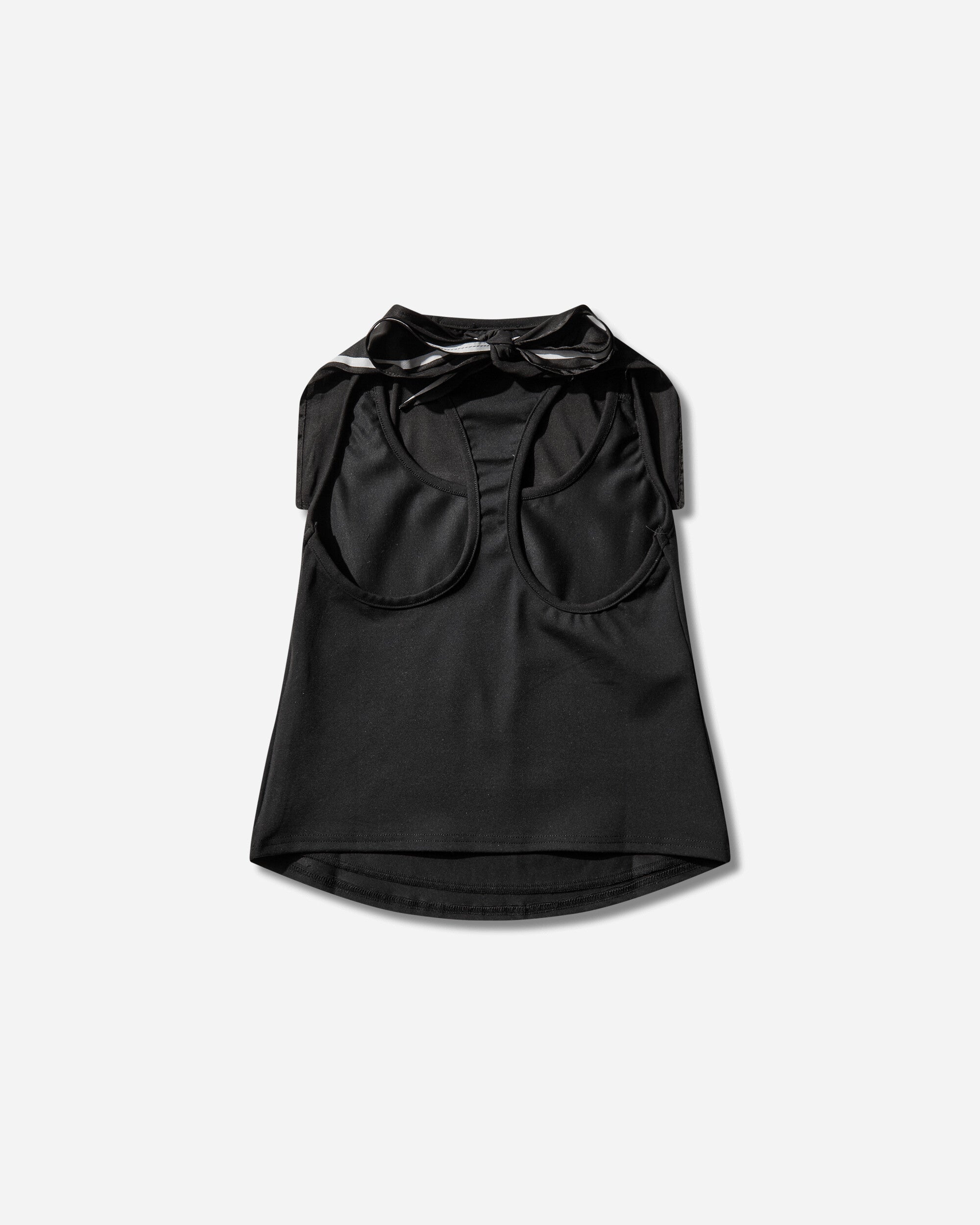 Nii Hai Wmns Marine Vest In Black Black T-Shirts Cropped 2025012TPSMRNCTN BLK