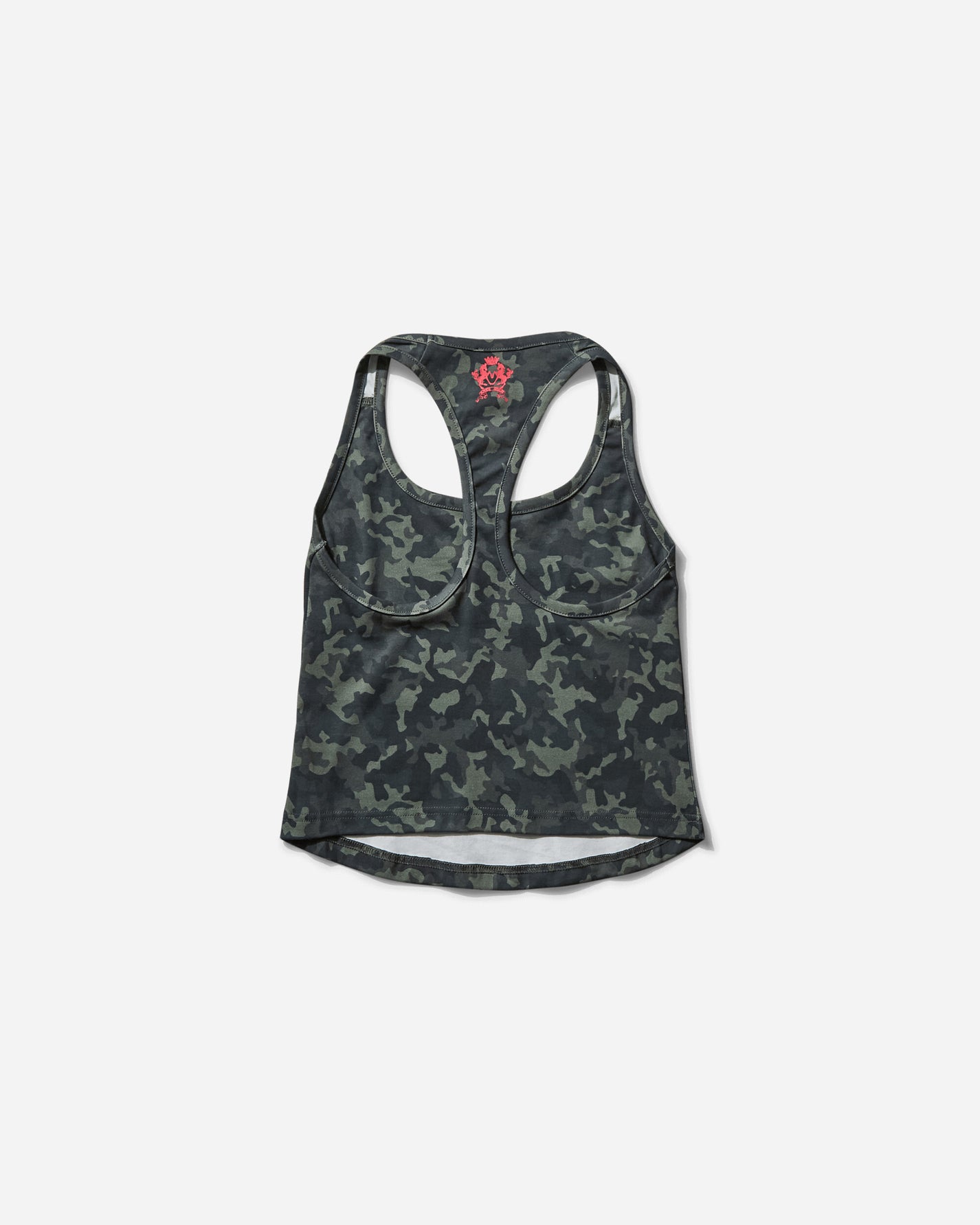 Nii Hai Wmns Vest Top In Camo Print Greens T-Shirts Shortsleeve 2024-005-TPS-VST GREENS