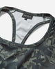 Nii Hai Wmns Vest Top In Camo Print Greens T-Shirts Shortsleeve 2024-005-TPS-VST GREENS
