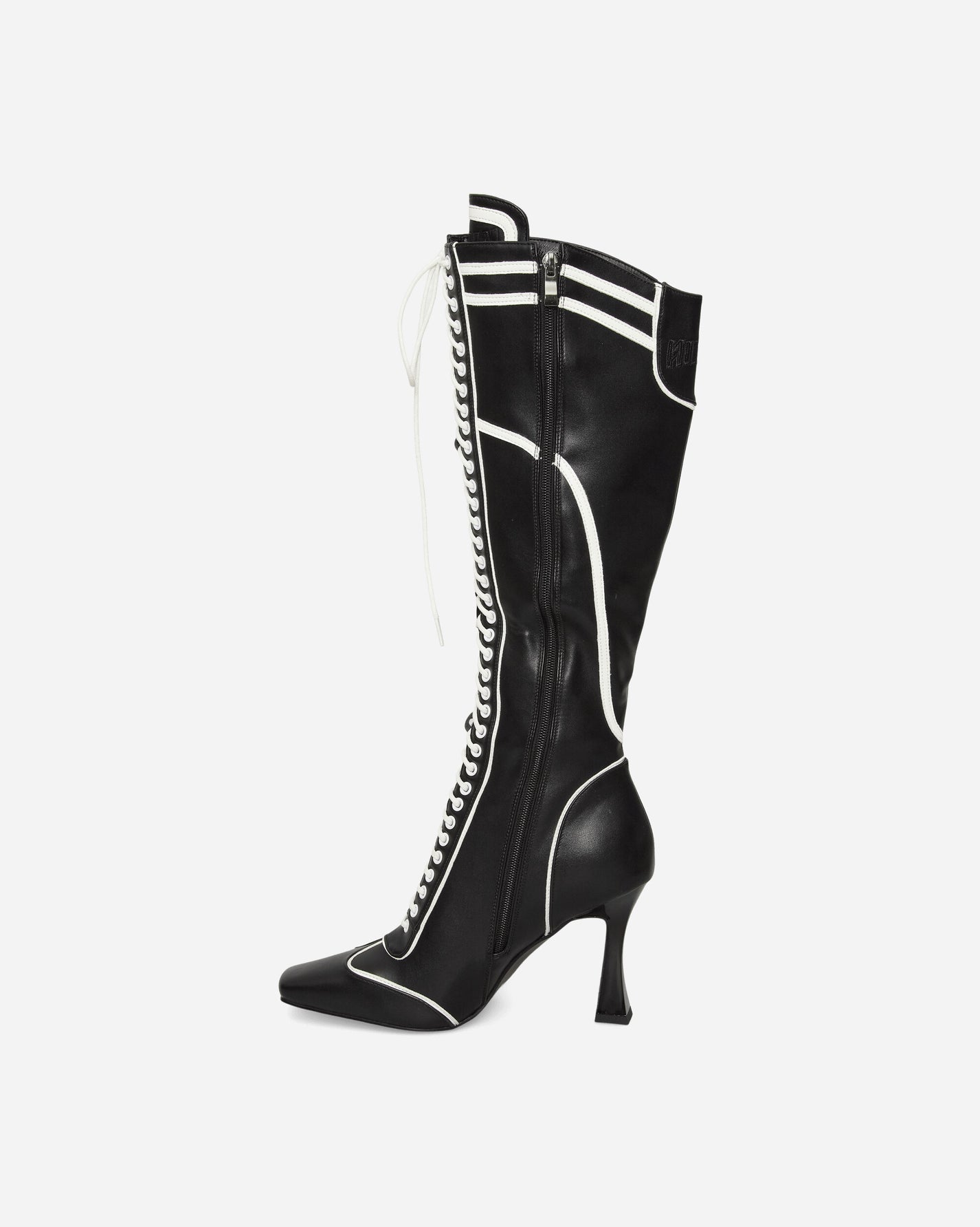 Nii Hai Wmns The Boxer Boots In Black Black Boots Knee SS22SHOENHB BLK