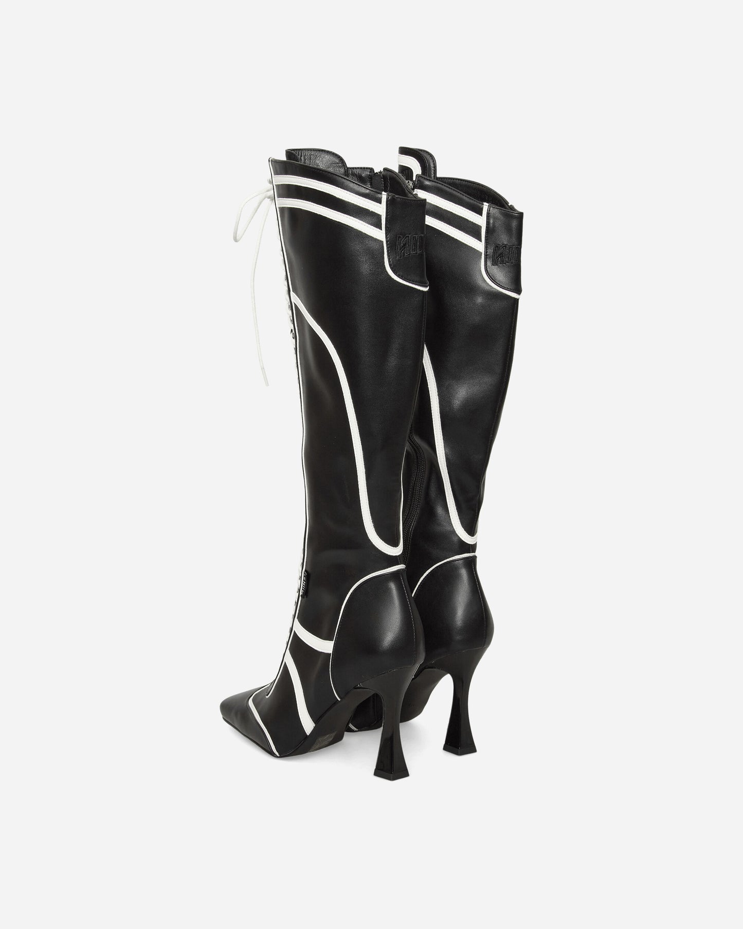 Nii Hai Wmns The Boxer Boots In Black Black Boots Knee SS22SHOENHB BLK