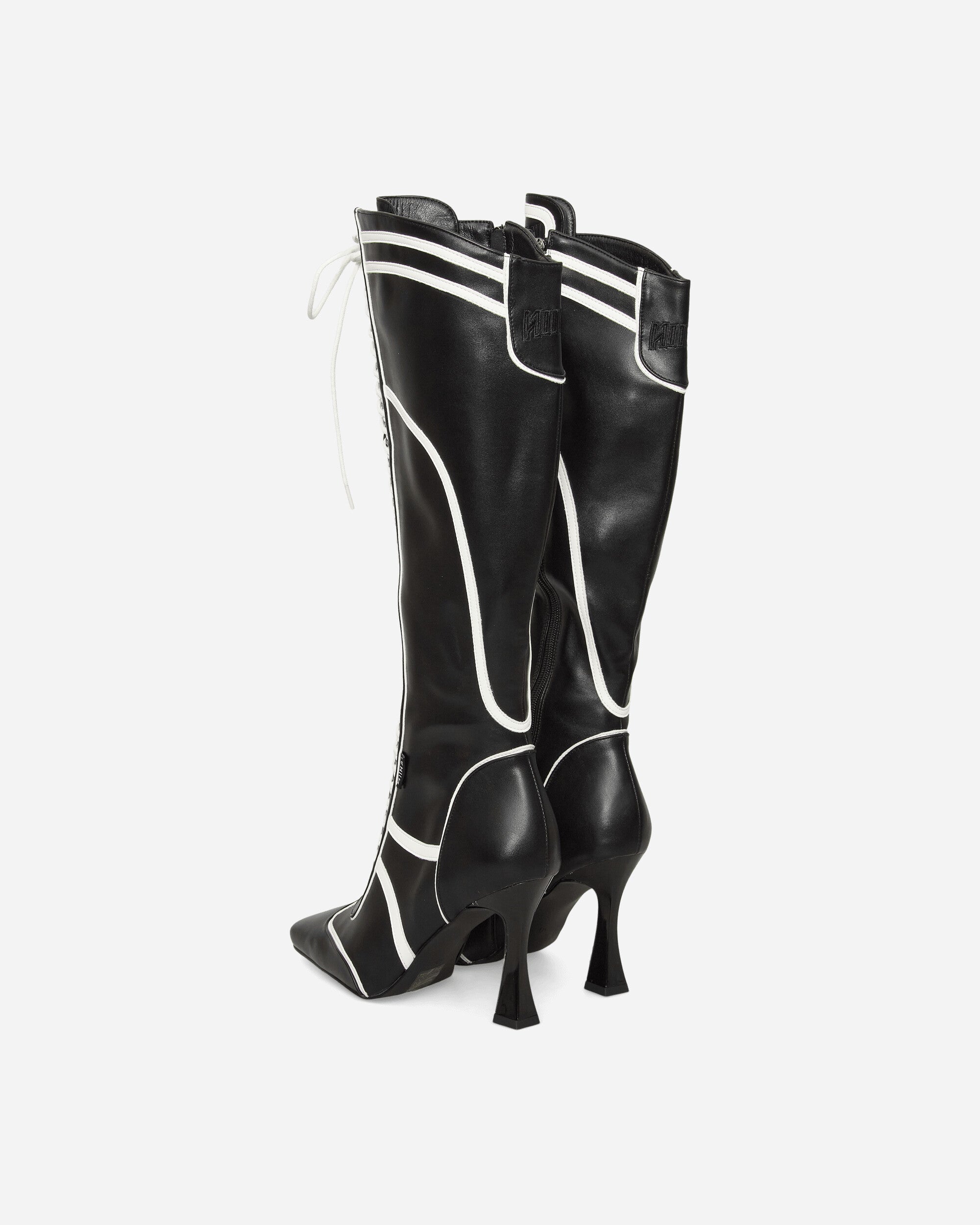 Nii Hai Wmns The Boxer Boots In Black Black Boots Knee SS22SHOENHB BLK