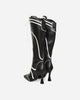 Nii Hai Wmns The Boxer Boots In Black Black Boots Knee SS22SHOENHB BLK
