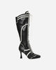 Nii Hai Wmns The Boxer Boots In Black Black Boots Knee SS22SHOENHB BLK