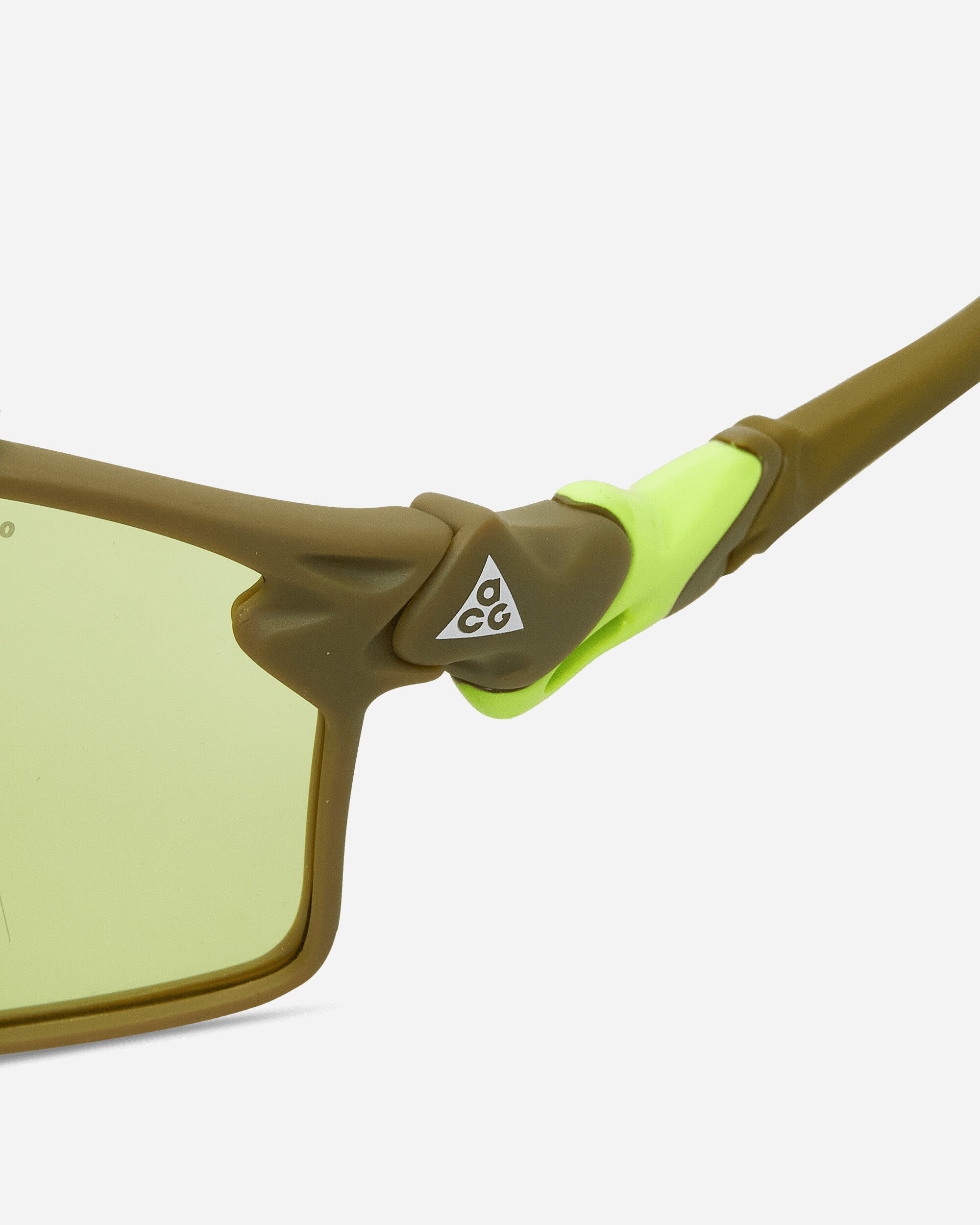 Nike Nike Acg Vista Vert Mt Olive Flak/Ll Volt Eyewear Sunglasses 16IMNKIQ9349X-368