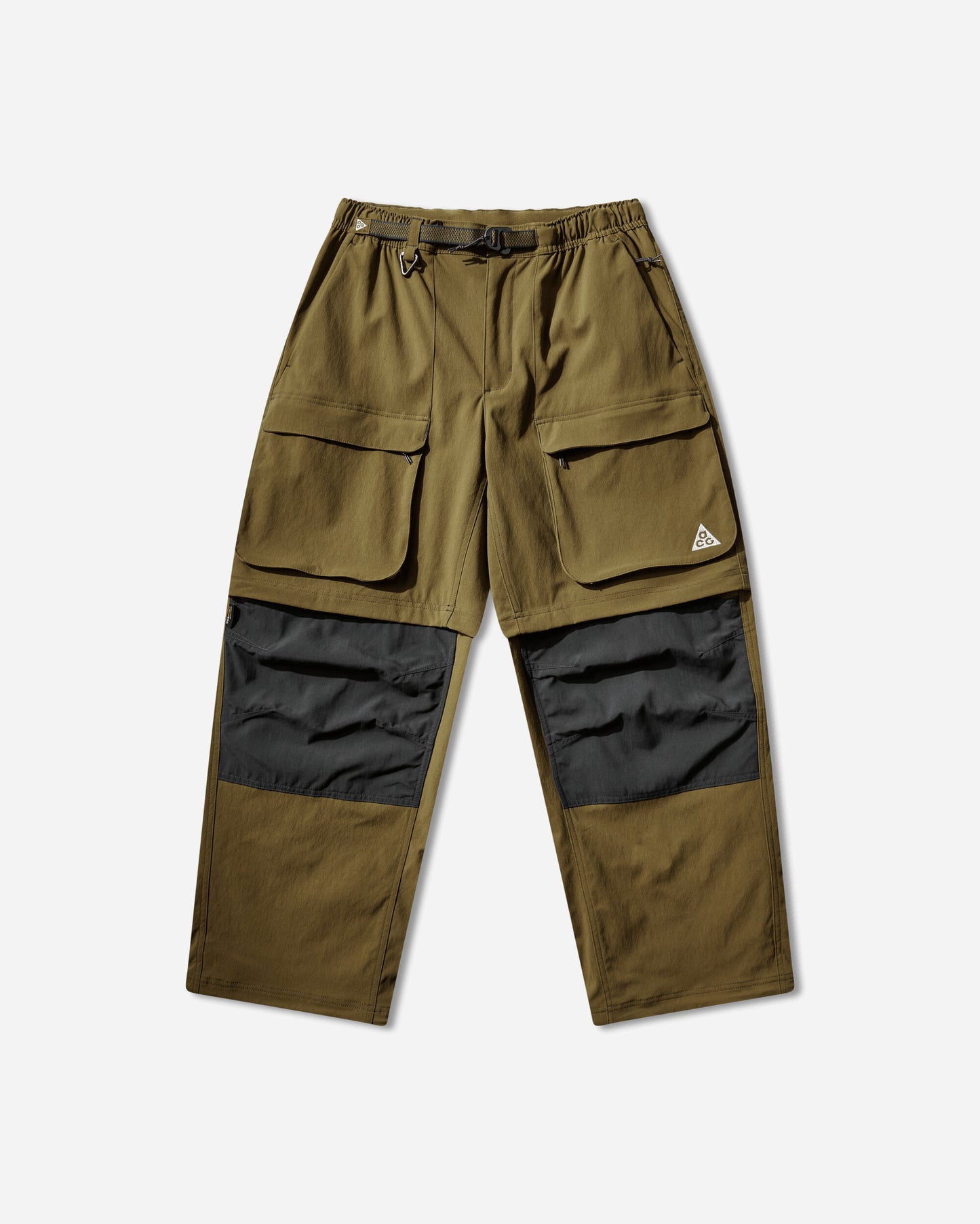 Nike Nike Acg "smith Summit" Men's Zip Cargo Pants Olive Flak/Anthracite/Summit W Pants Cargo HV0591-368