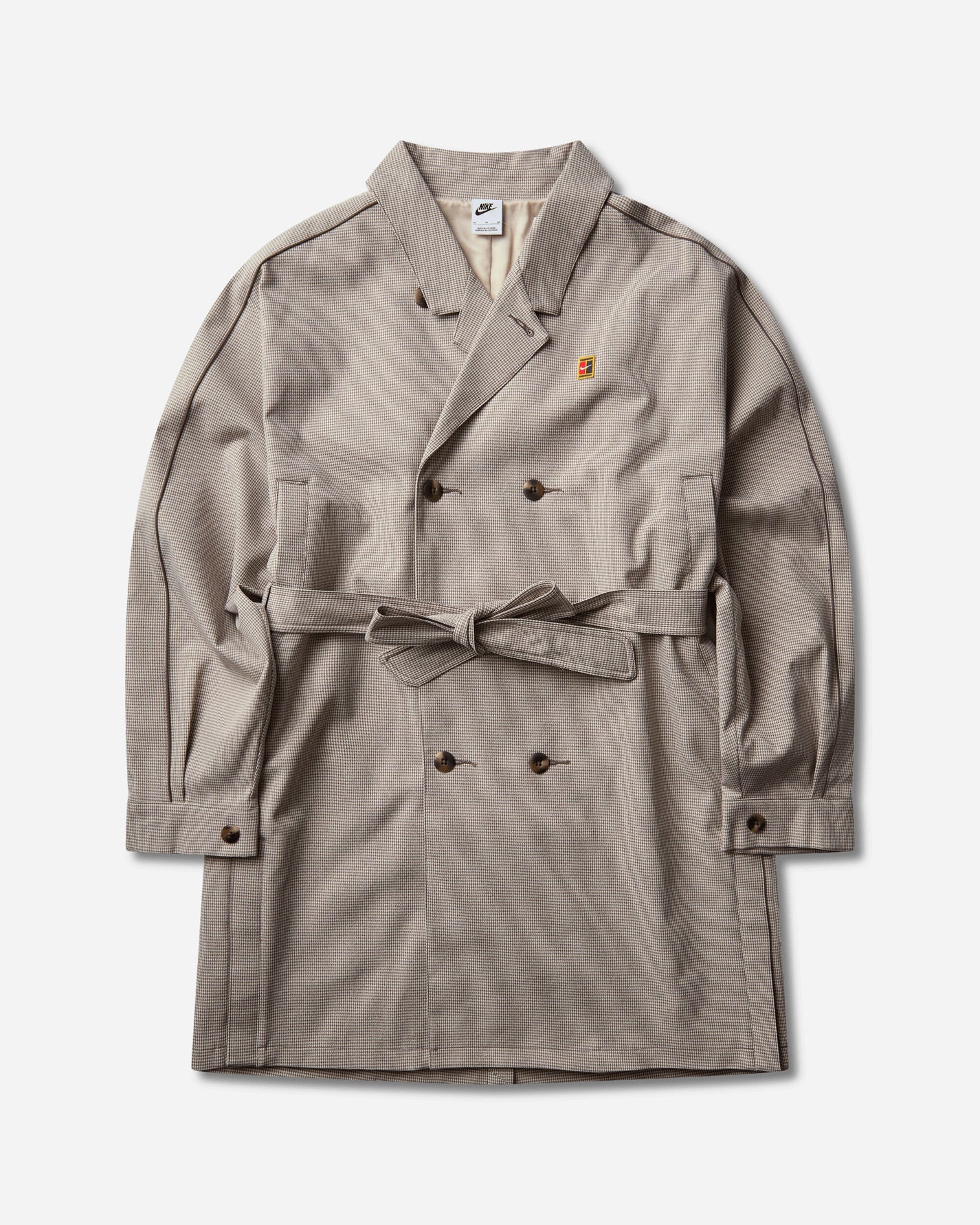 Nike M Nk Club Rules Trench Coat Mink Brown/Sanddrift/Ironstone Coats and Jackets Coats IQ8432-235