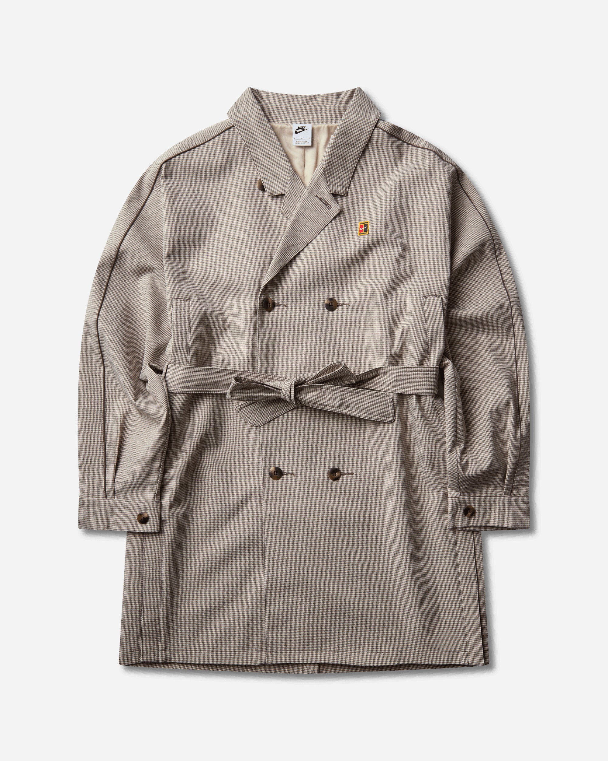 Nike M Nk Club Rules Trench Coat Mink Brown/Sanddrift/Ironstone Coats and Jackets Coats IQ8432-235
