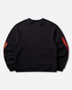 Nike M Nk Ymh Gfx Flc Crew Black/Bright Crimson/White Sweatshirts Crewneck IQ7000-010