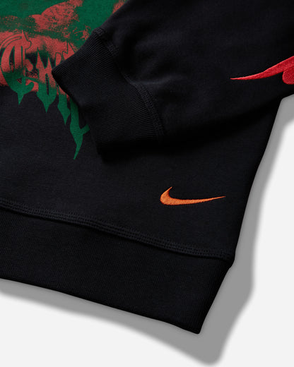 Nike M Nk Ymh Gfx Flc Crew Black/Bright Crimson/White Sweatshirts Crewneck IQ7000-010