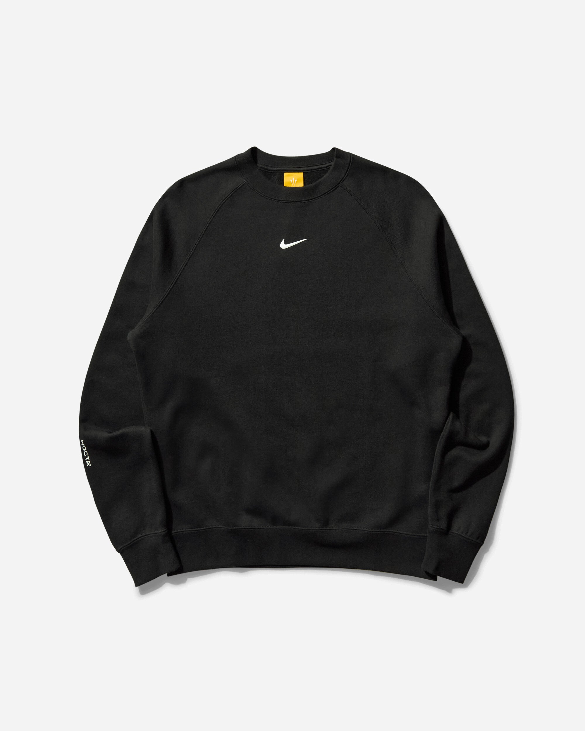 Nike M Nrg Nocta Cs Crew Flc Black/White Sweatshirts Crewneck FN8160-010