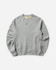 Nike M Nrg Nocta Cs Crew Flc Dk Grey Heather/Black Sweatshirts Crewneck FN8160-063