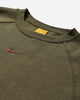 Nike M Nrg Nocta Cs Crew Flc Cargo Khaki/Team Red Sweatshirts Crewneck FN8160-325