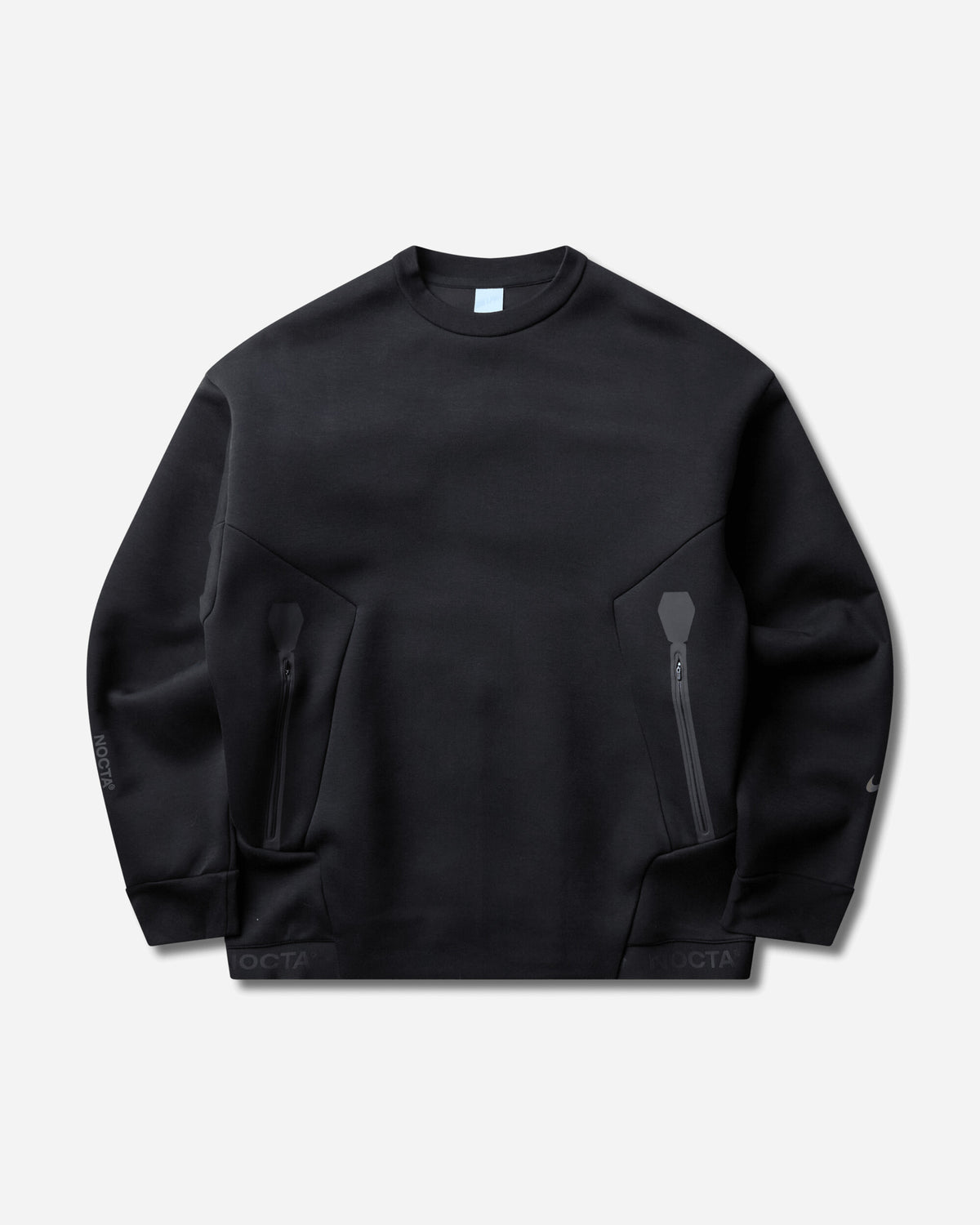 Nike M Nrg Nocta Trapeziud Cut Crew Black/(Refblk) Sweatshirts Crewneck IO9014-010