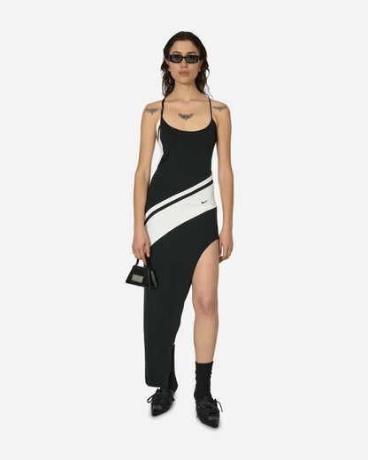 Nike Wmns Nsw Assym Knit Dress Mdc Black/White Dresses Dress Mid FN2305-010