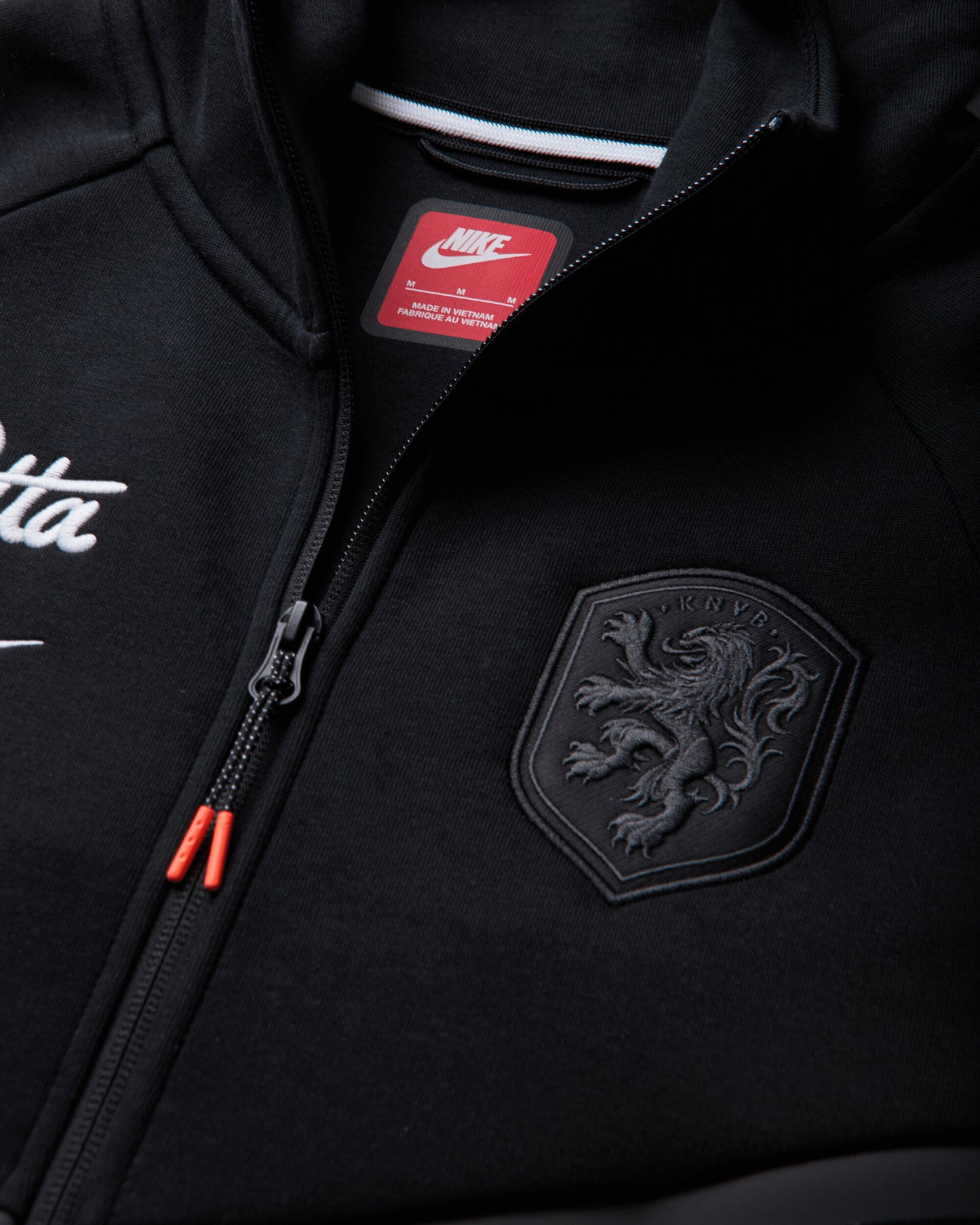 Nike Knvx M Nk Tch Flc Fz Wr Hdy Black/White No Sponsor Sweatshirts Hoodies IM3206-010