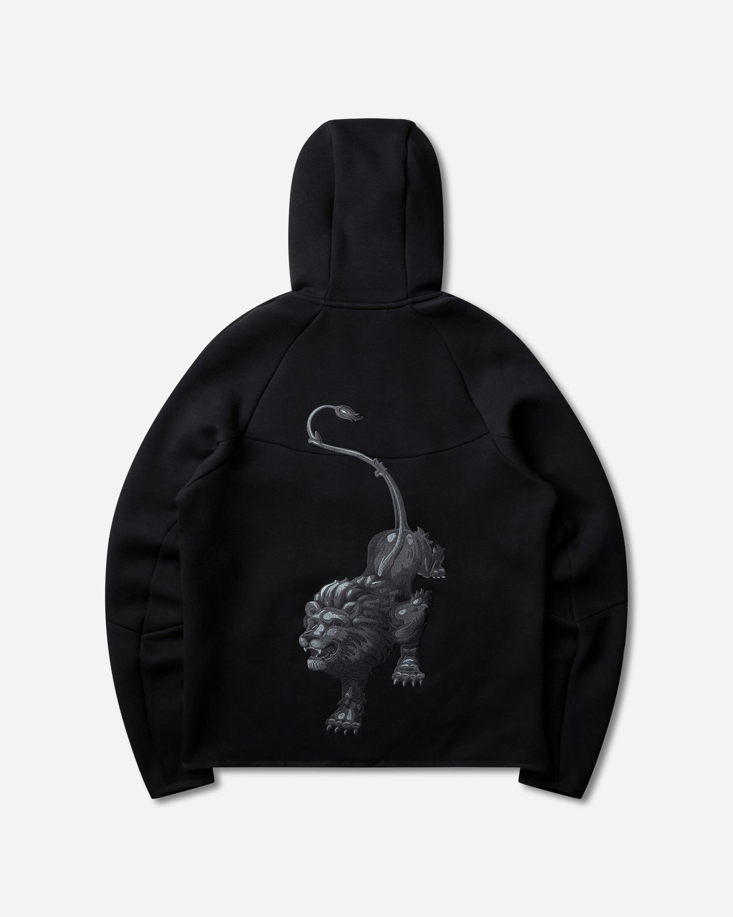 Nike Knvx M Nk Tch Flc Fz Wr Hdy Black/White No Sponsor Sweatshirts Hoodies IM3206-010