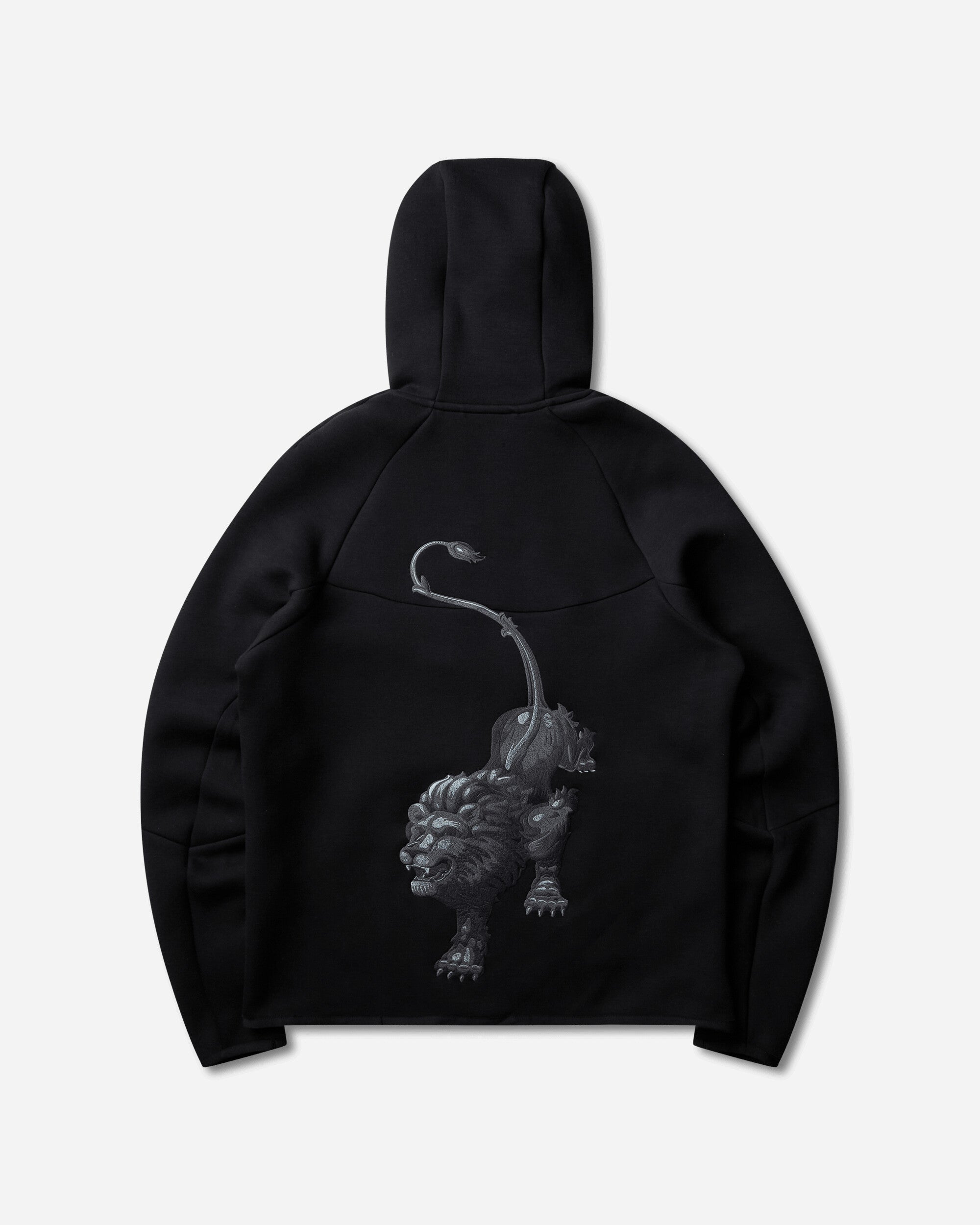 Nike Knvx M Nk Tch Flc Fz Wr Hdy Black/White No Sponsor Sweatshirts Hoodies IM3206-010