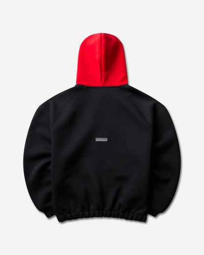 Nike M J Flt Spcr Flc Po Black/University Red Sweatshirts Hoodies IO2339-010
