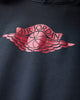 Nike M J Flt Wings Flc Po Black/University Red Sweatshirts Hoodies IM9191-010