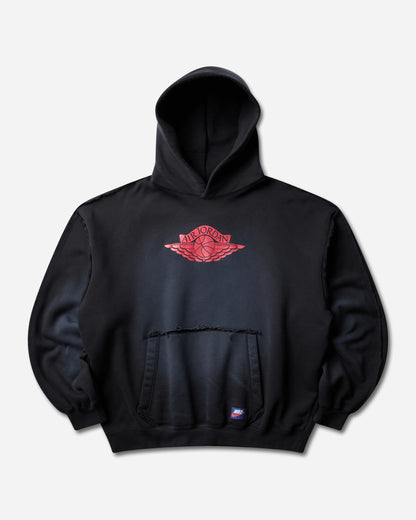 Nike M J Flt Wings Flc Po Black/University Red Sweatshirts Hoodies IM9191-010