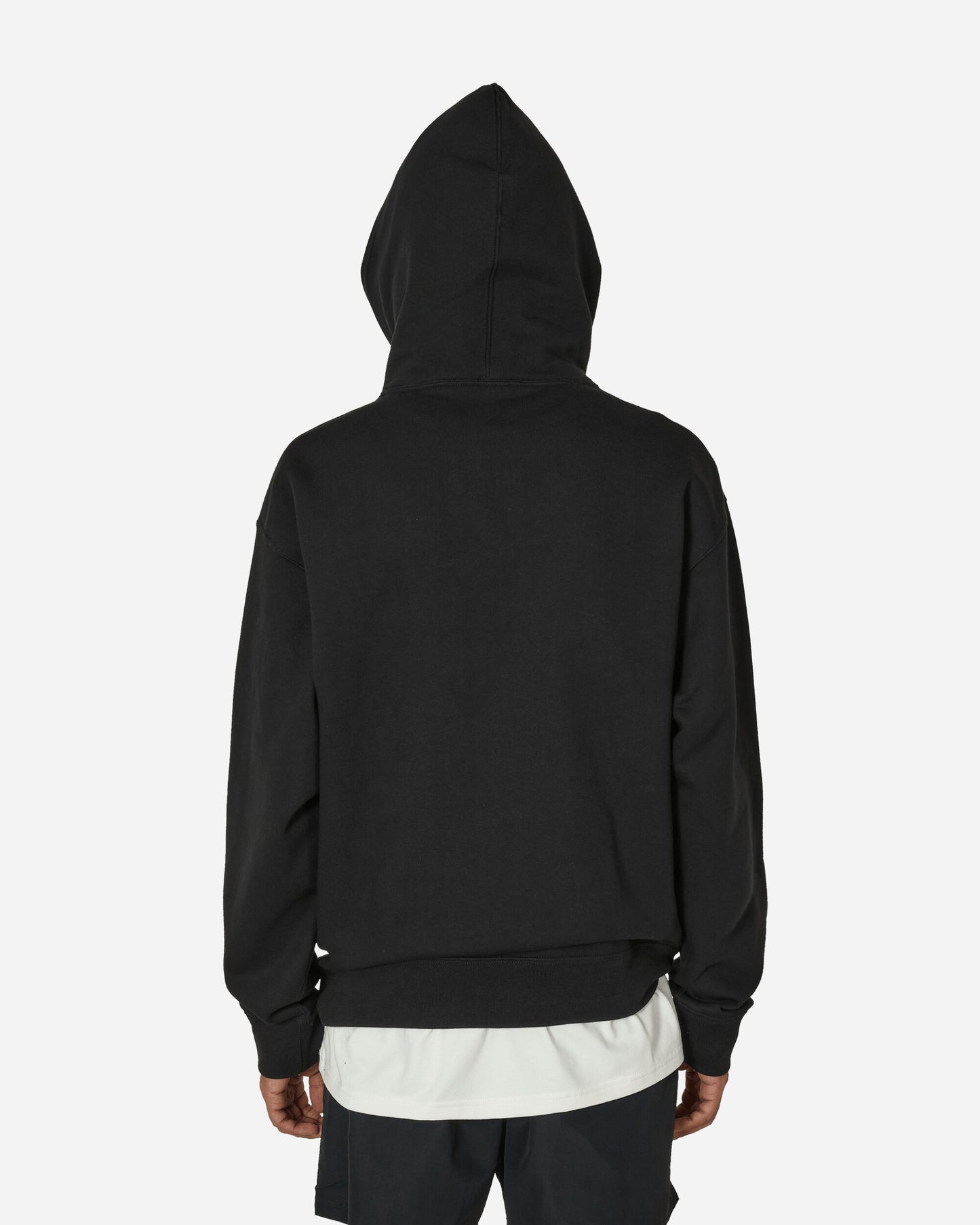 Nike M Nk Solo Swsh Flc Po Hoodie Black/White Sweatshirts Hoodies DX1355-010