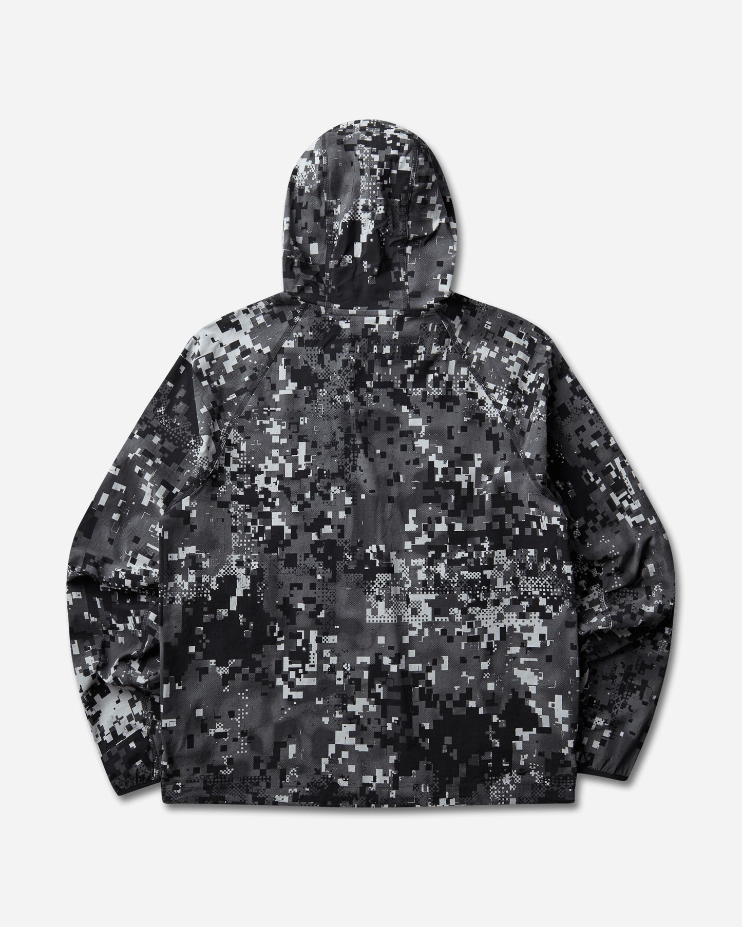 Nike M Nk Tch Df Wvn Wr Fz Jkt Aop Lt Smoke Grey/Black Sweatshirts Hoodies IM5709-077