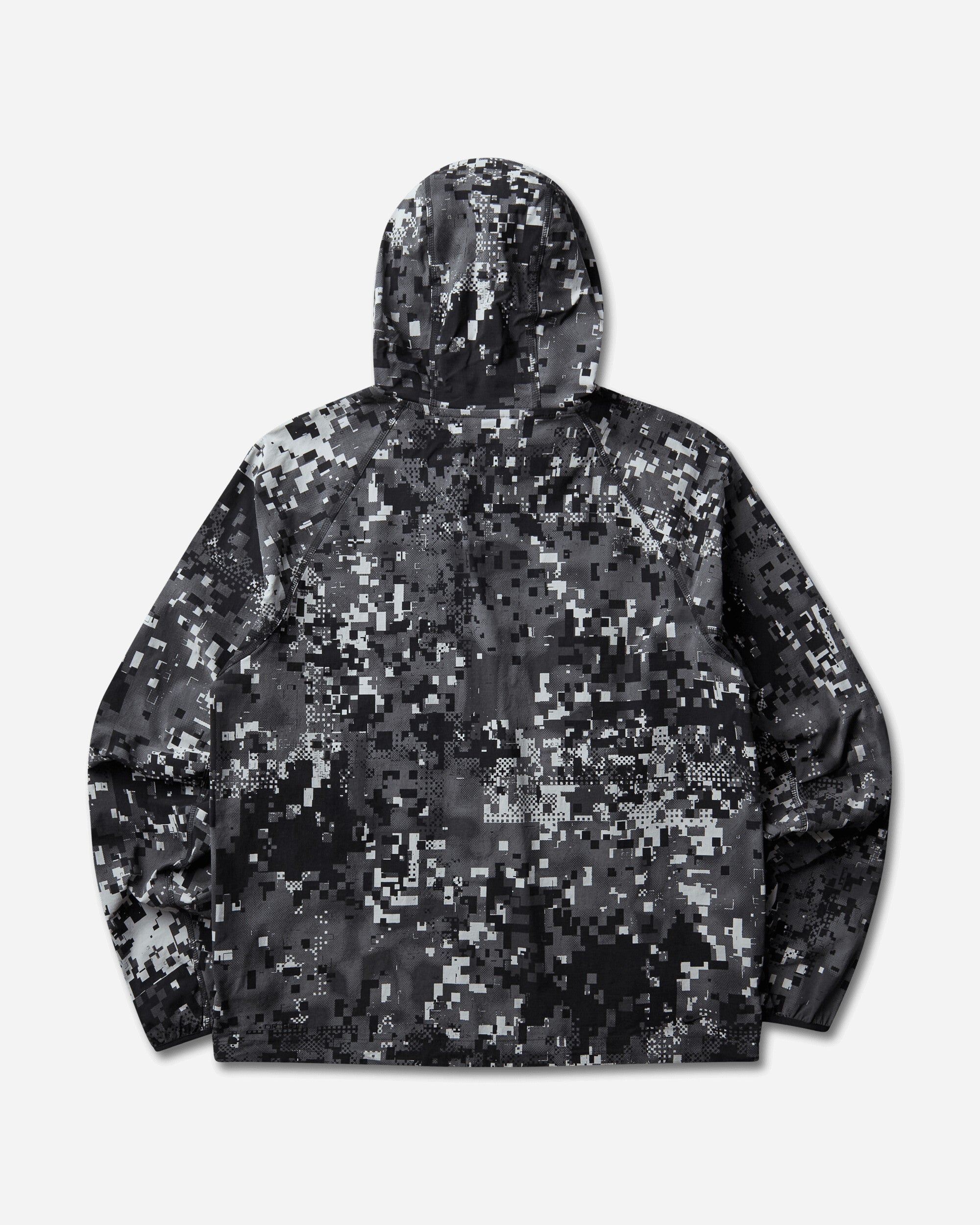 Nike M Nk Tch Df Wvn Wr Fz Jkt Aop Lt Smoke Grey/Black Sweatshirts Hoodies IM5709-077