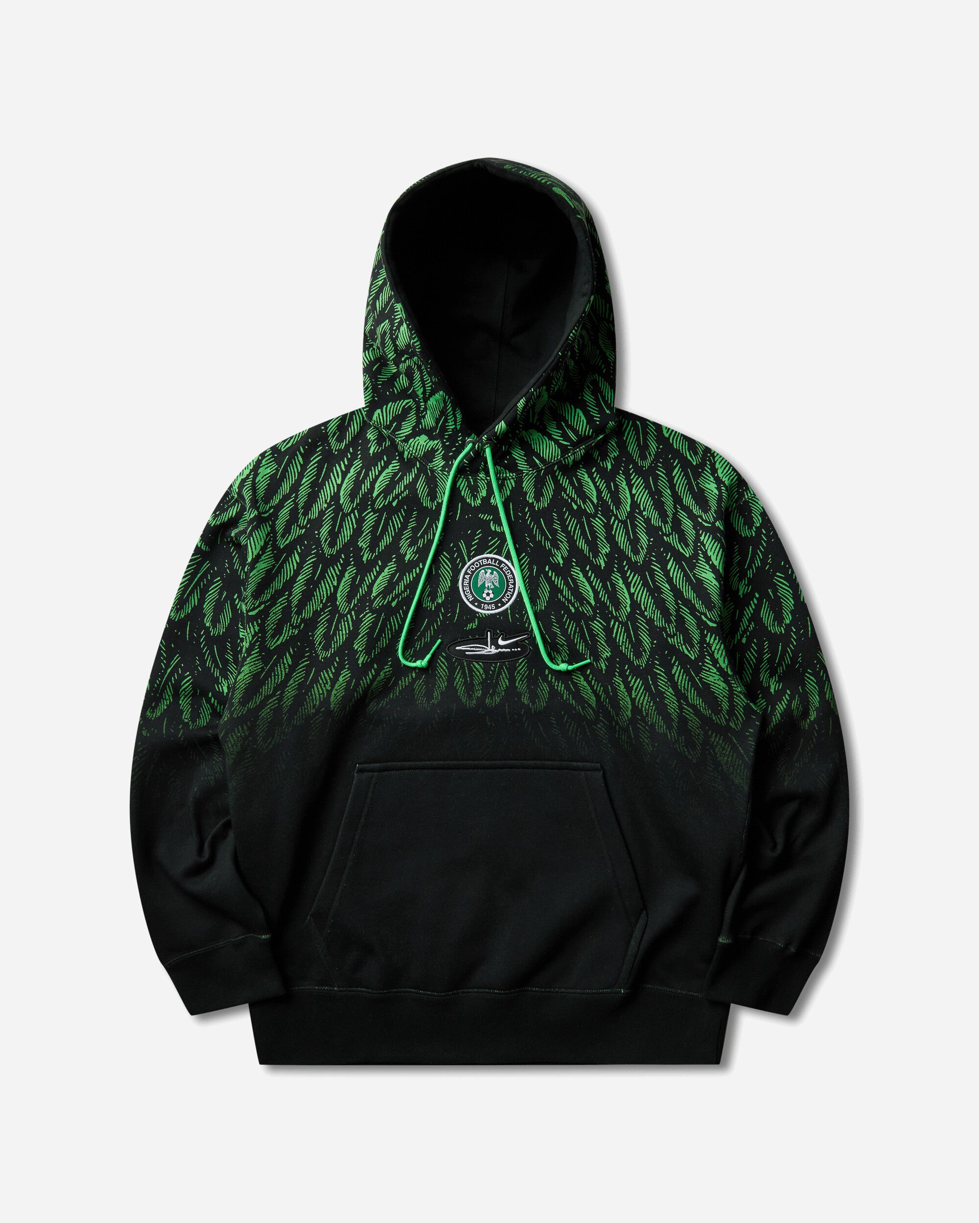 Nike Nfx Mnk Soloswsh Flc Po Hoodie Black/Poison Green Sweatshirts Hoodies IR5219-010