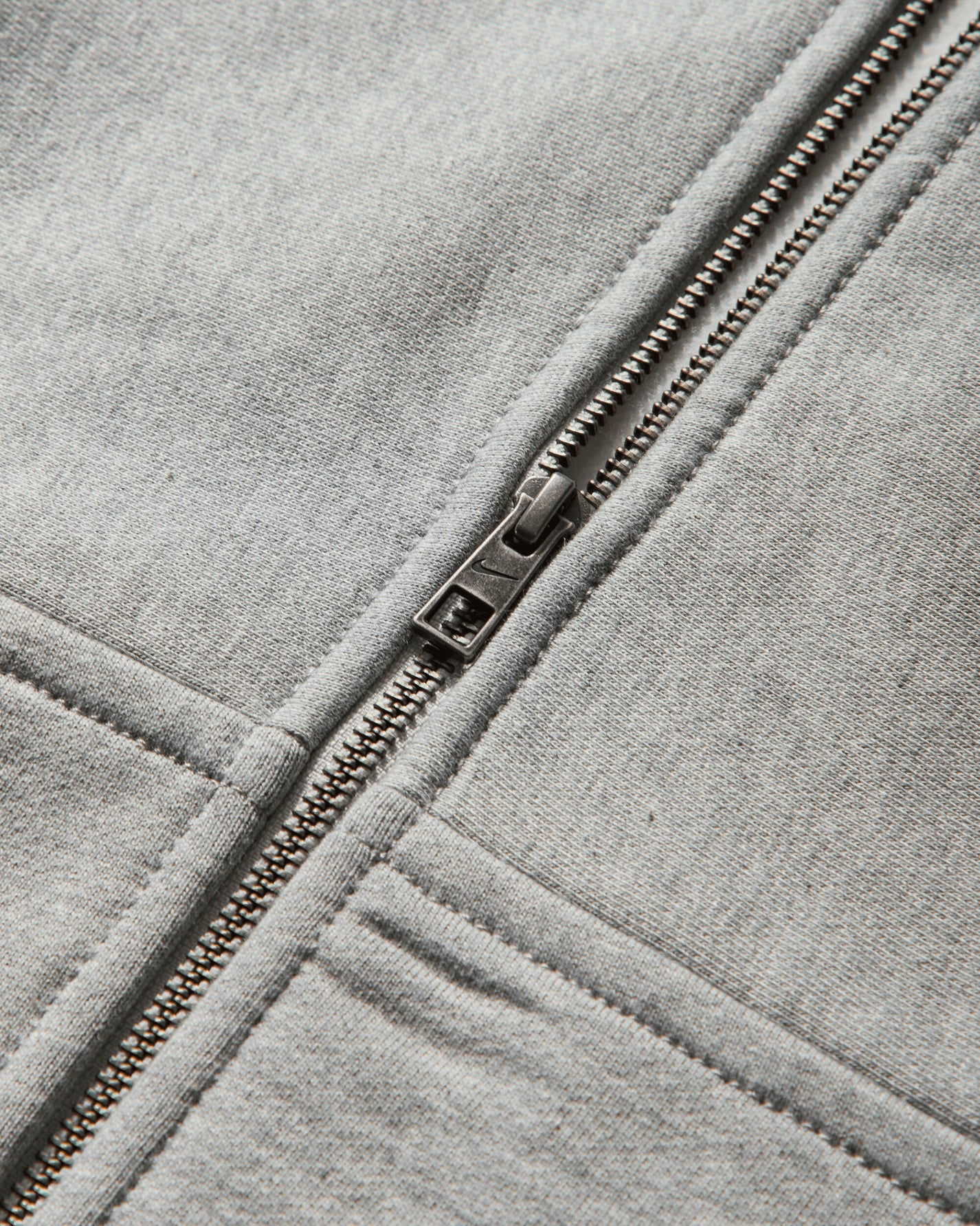 Nike Nike Life Fleece Men's Full-Zip Hoodie Dk Grey Heather/Lt Smoke Grey/ Sweatshirts Hoodies HV1084-063