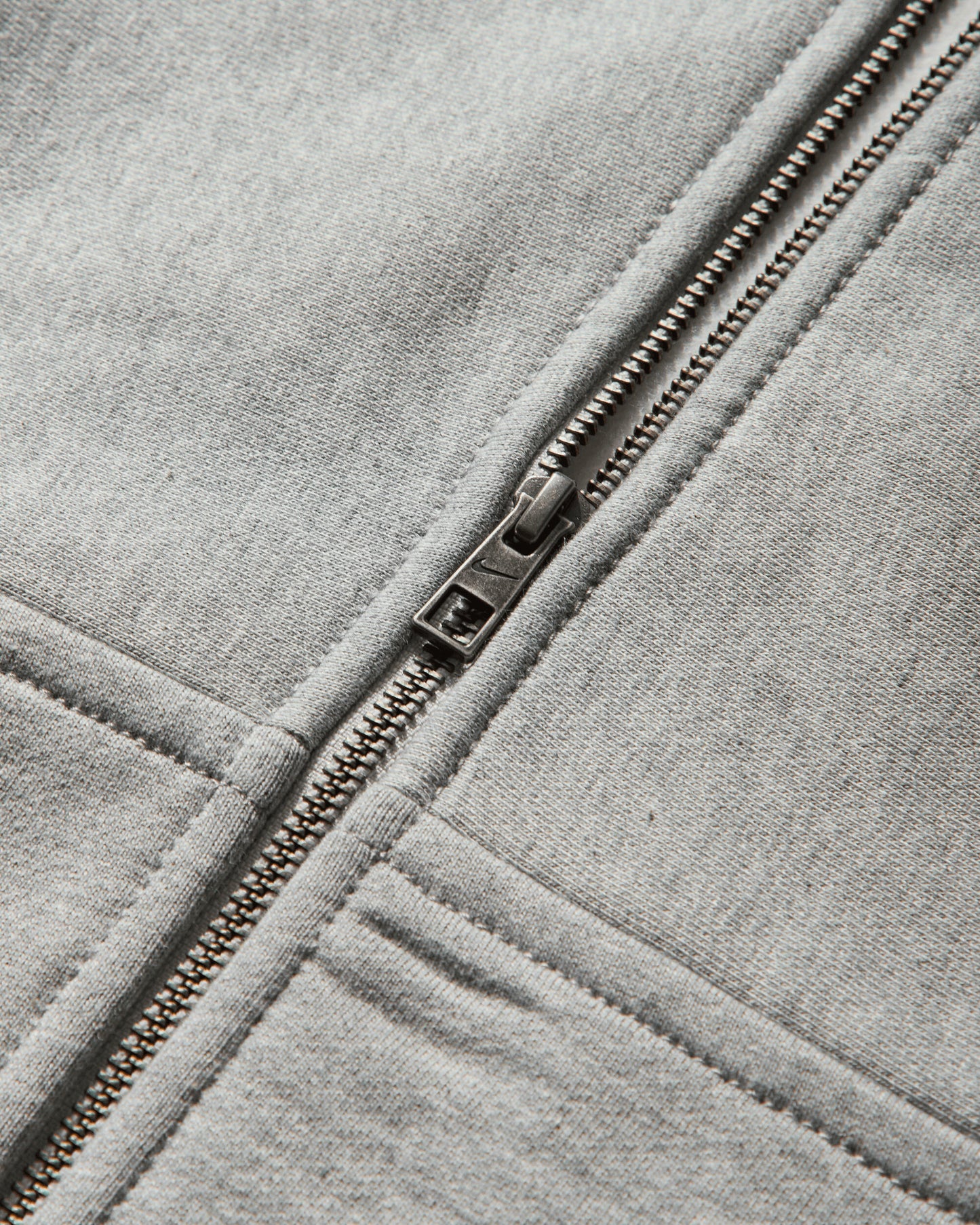 Nike Nike Life Fleece Men's Full-Zip Hoodie Dk Grey Heather/Lt Smoke Grey/ Sweatshirts Hoodies HV1084-063